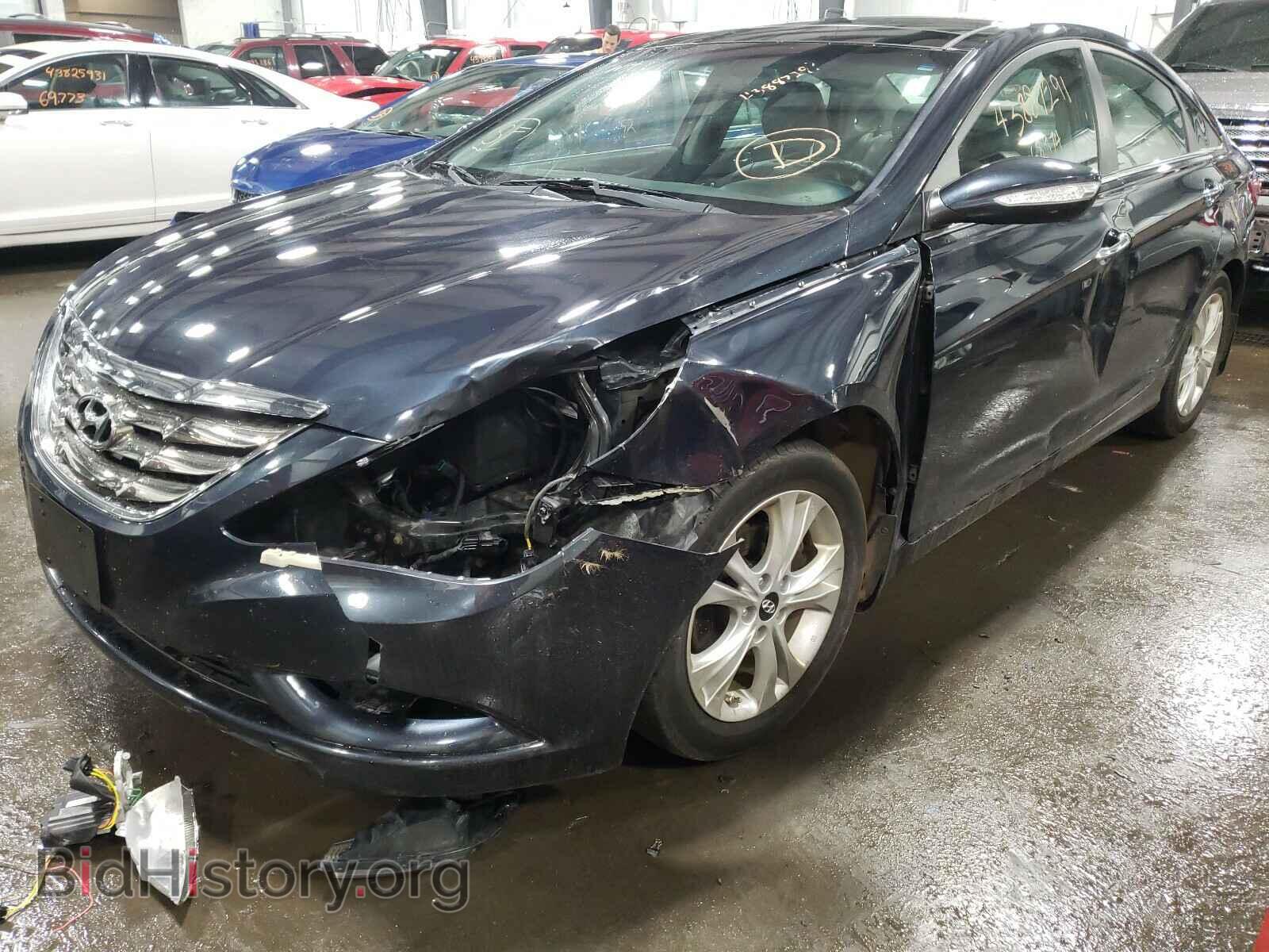 2013 HYUNDAI SONATA - VIN: 5NPEC4AC7DH612976 - Фото 2