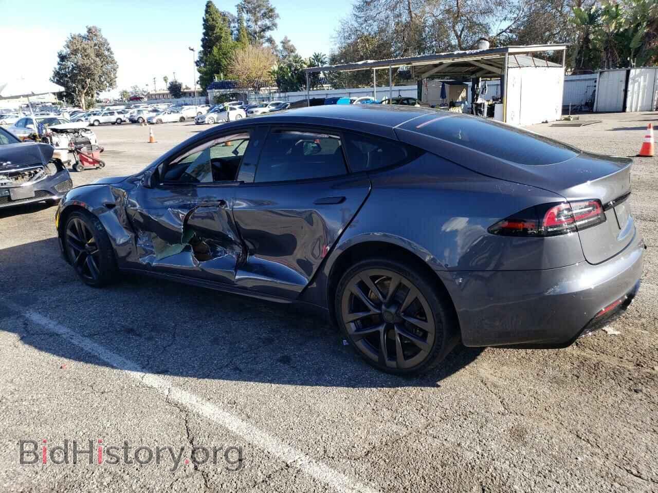 2022 TESLA MODEL S - VIN: 5YJSA1E57NF479185 - Фото 2