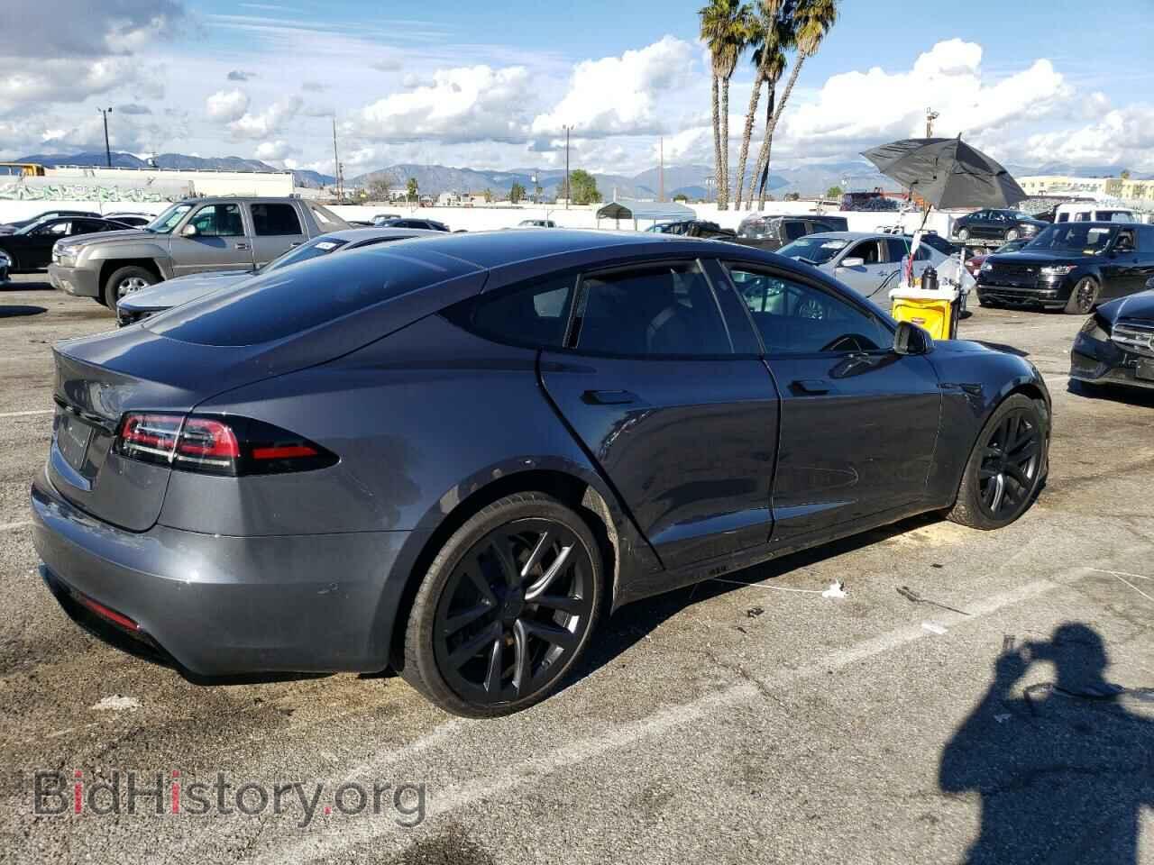 2022 TESLA MODEL S - VIN: 5YJSA1E57NF479185 - Фото 3