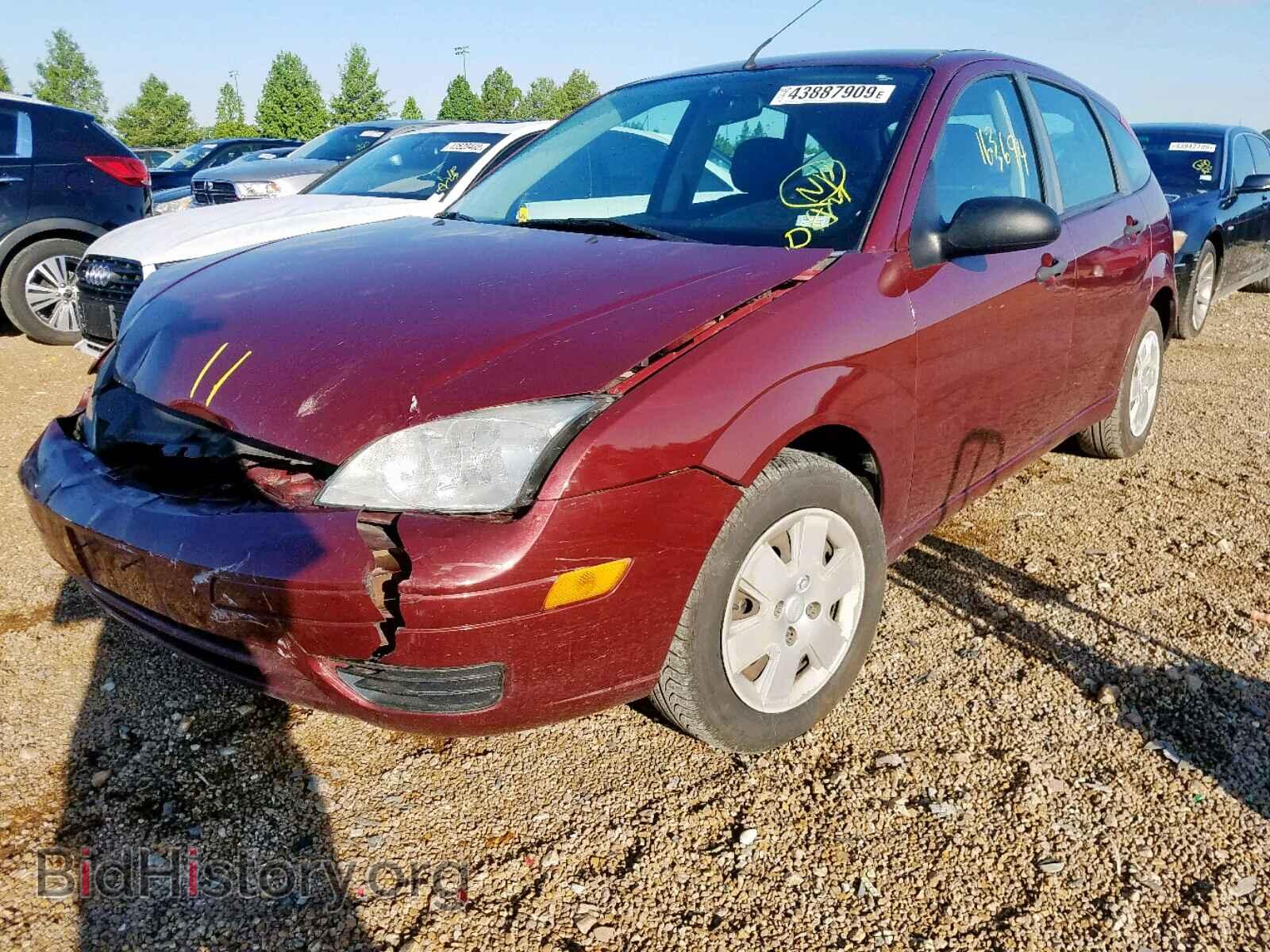 2007 FORD FOCUS - VIN: 1FAFP37NX7W343890 - Фото 2