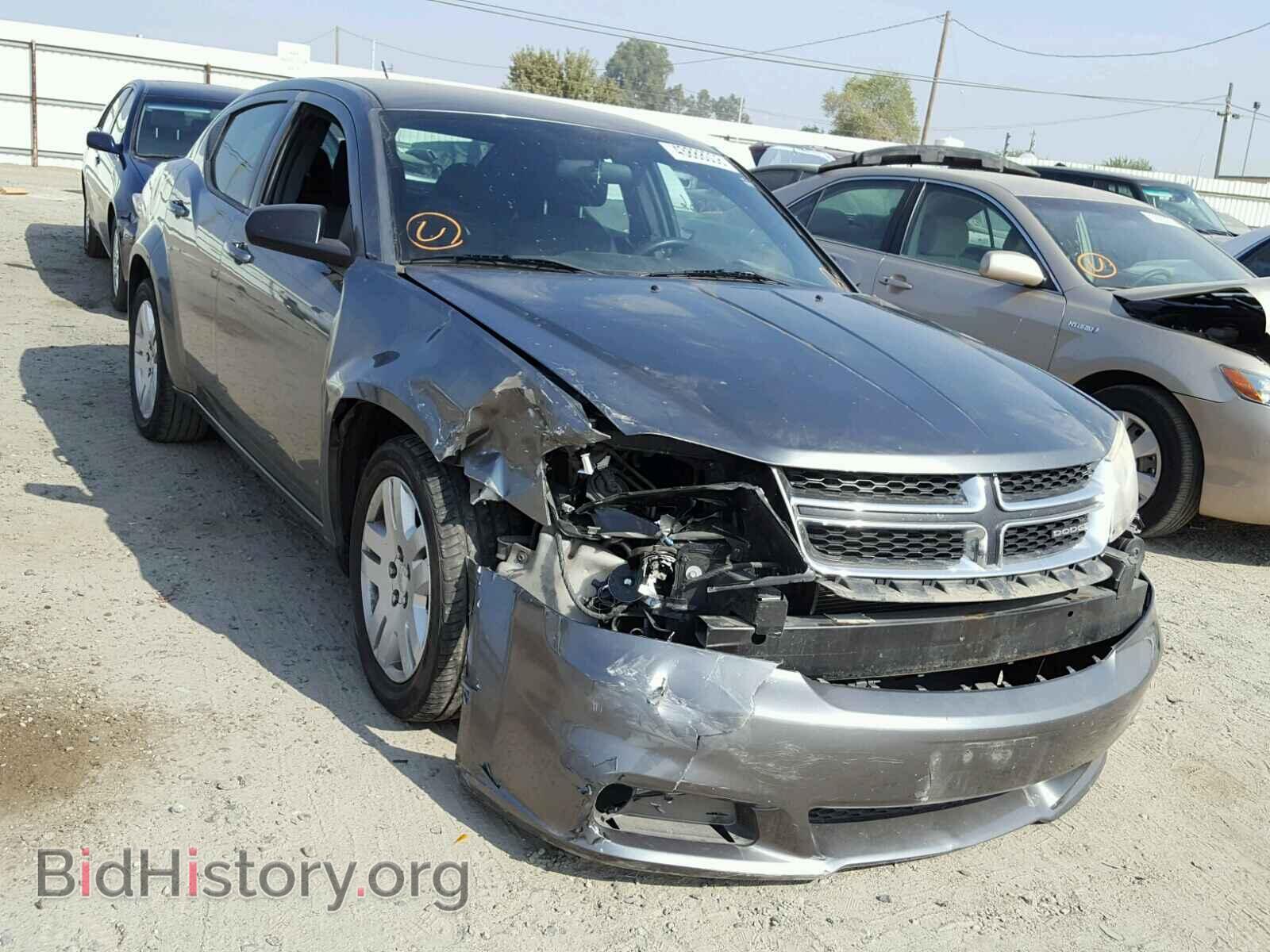 Фотография 1C3CDZAB6CN171482 - DODGE AVENGER 2012