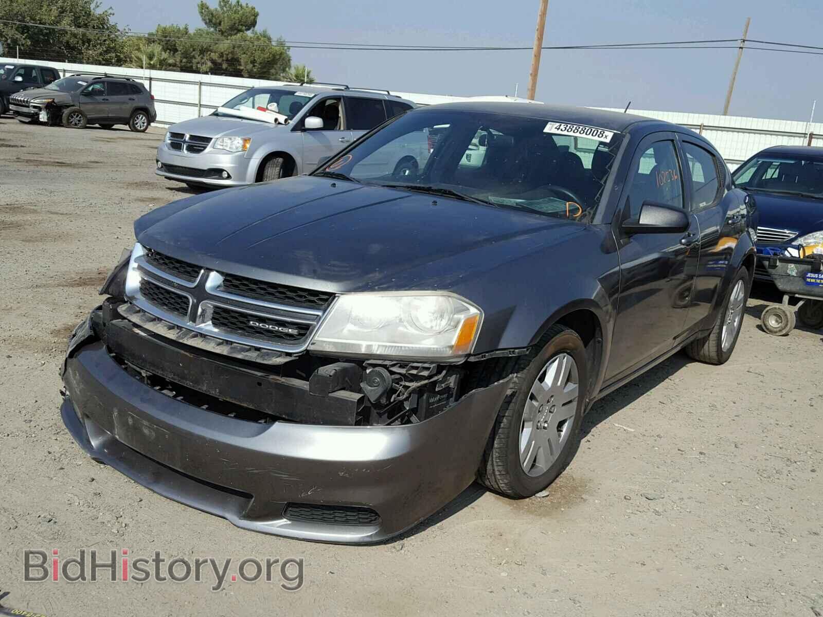 2012 DODGE AVENGER - VIN: 1C3CDZAB6CN171482 - Фото 2