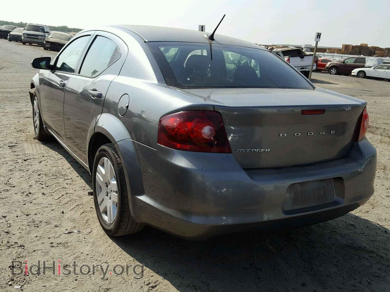 2012 DODGE AVENGER - VIN: 1C3CDZAB6CN171482 - Фото 3