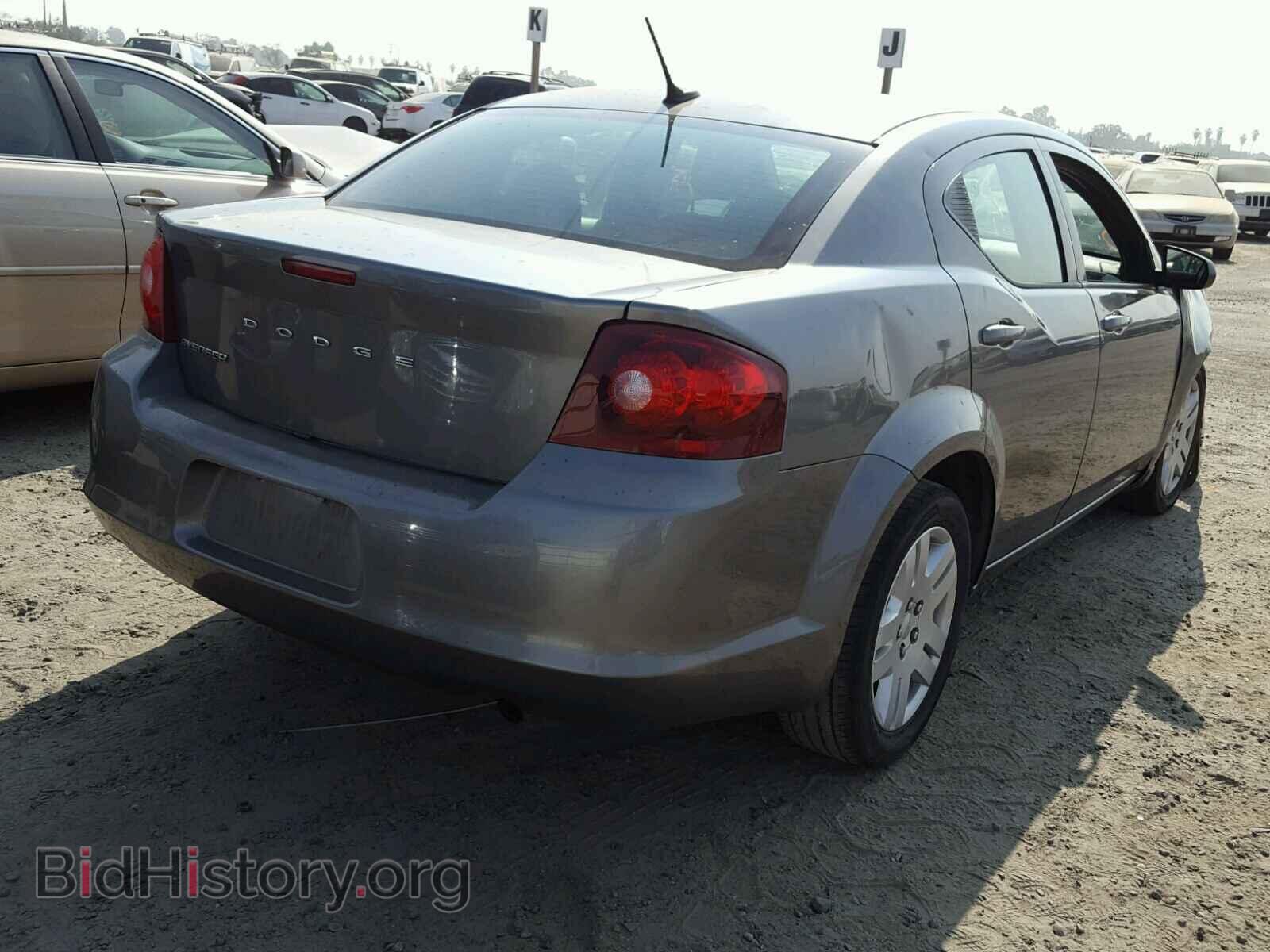 2012 DODGE AVENGER - VIN: 1C3CDZAB6CN171482 - Фото 4