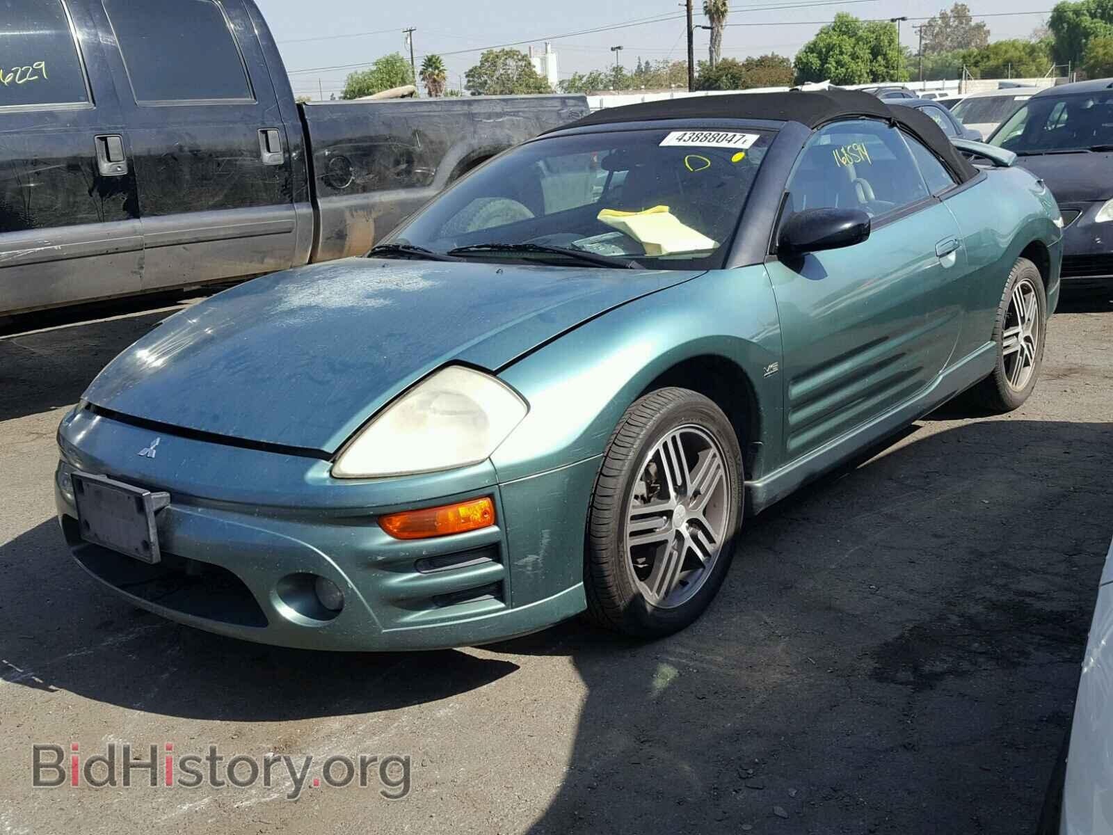 2005 MITSUBISHI ECLIPSE - VIN: 4A3AE75H25E032632 - Фото 2