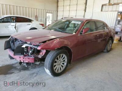 2014 Chrysler 300, бордовый — VIN 2C3CCAAG5EH200353, Copart