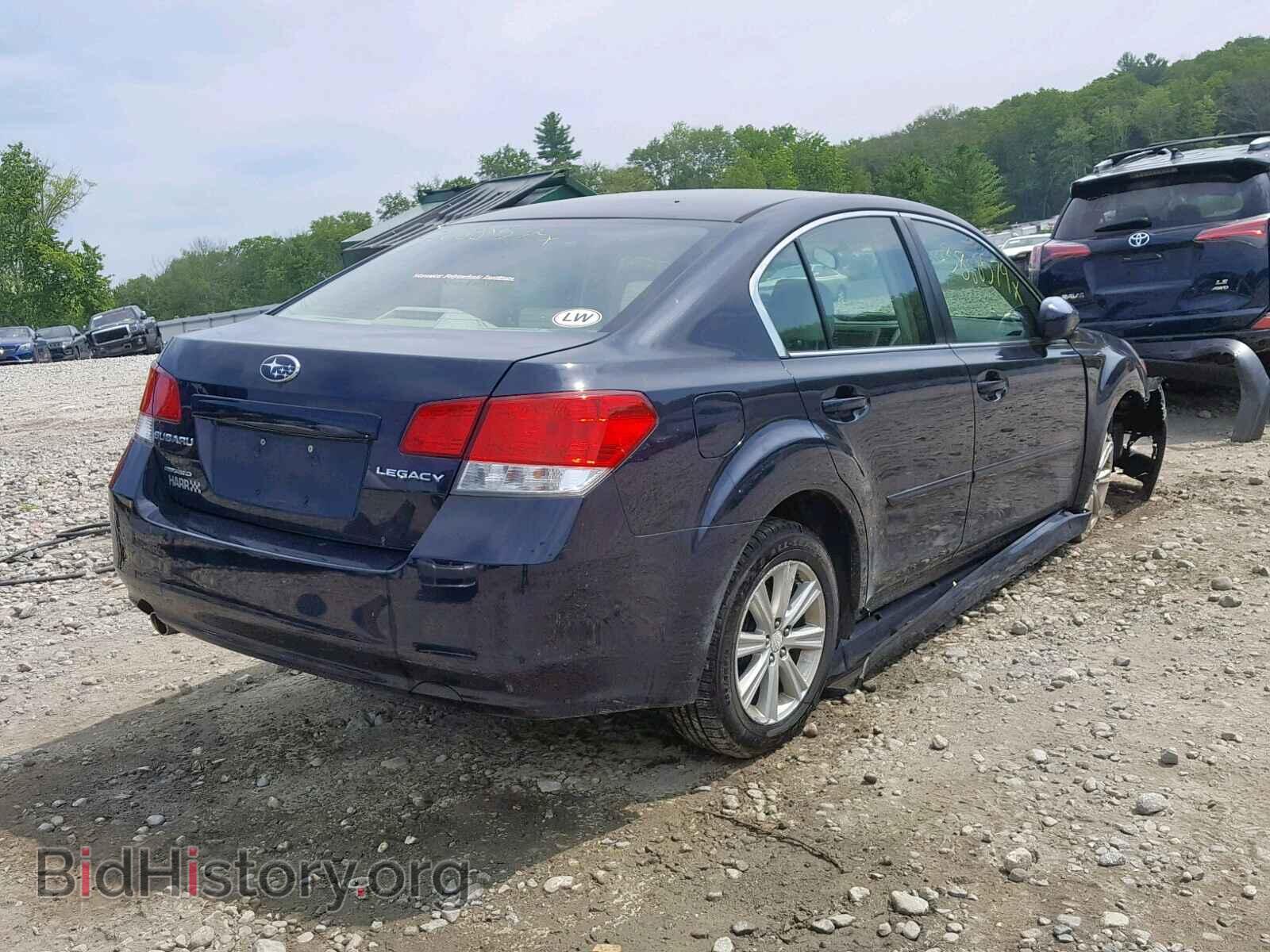 2012 SUBARU LEGACY - VIN: 4S3BMBC68C3017950 - Фото 4