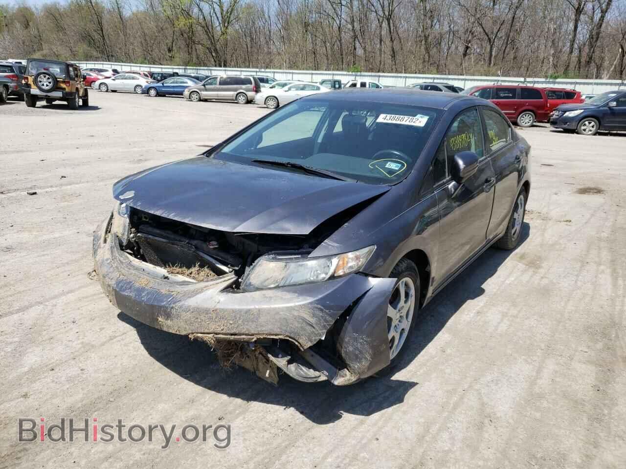 2014 HONDA CIVIC - VIN: 2HGFB2F5XEH504210 - Фото 2