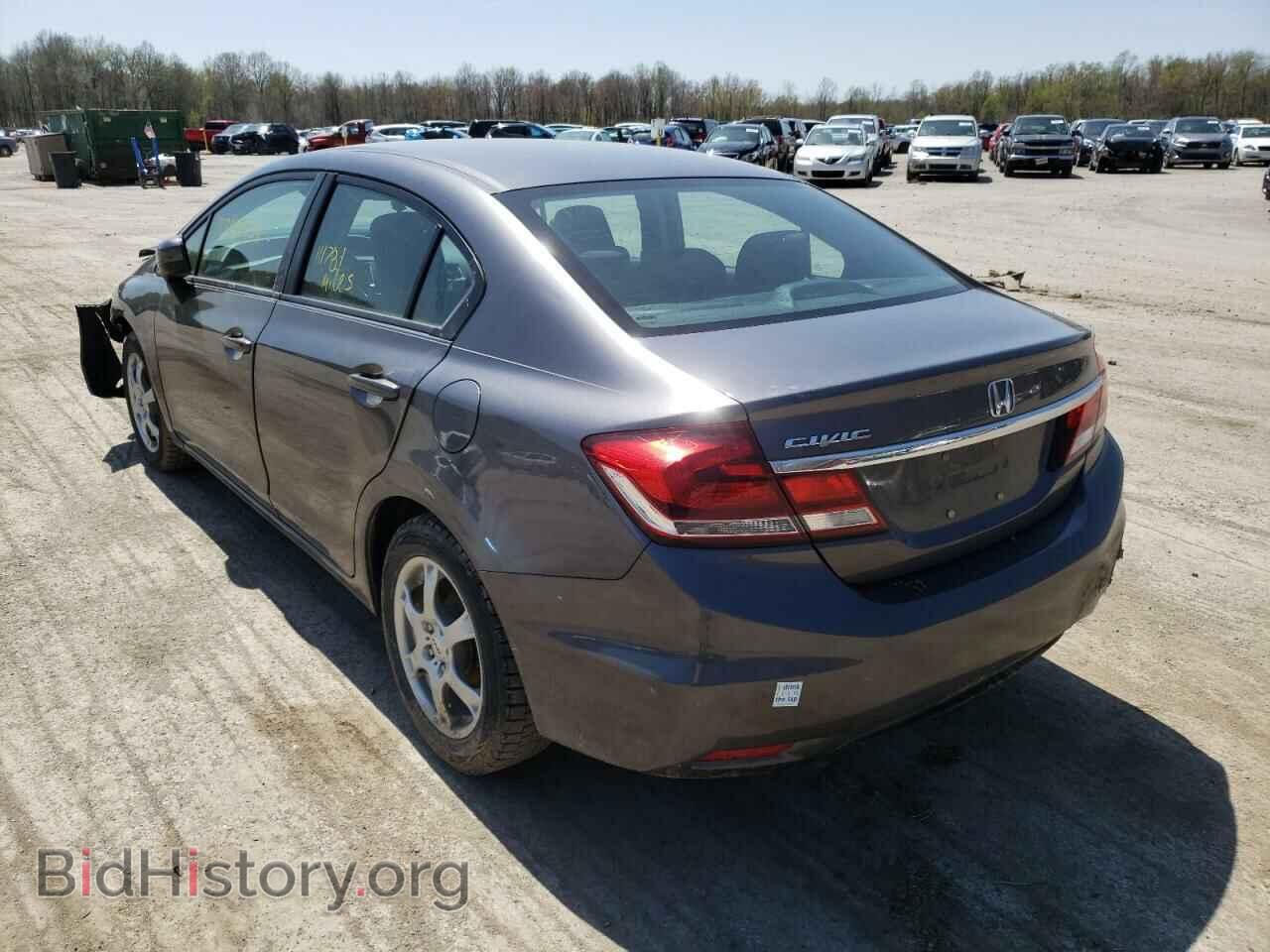 2014 HONDA CIVIC - VIN: 2HGFB2F5XEH504210 - Фото 3
