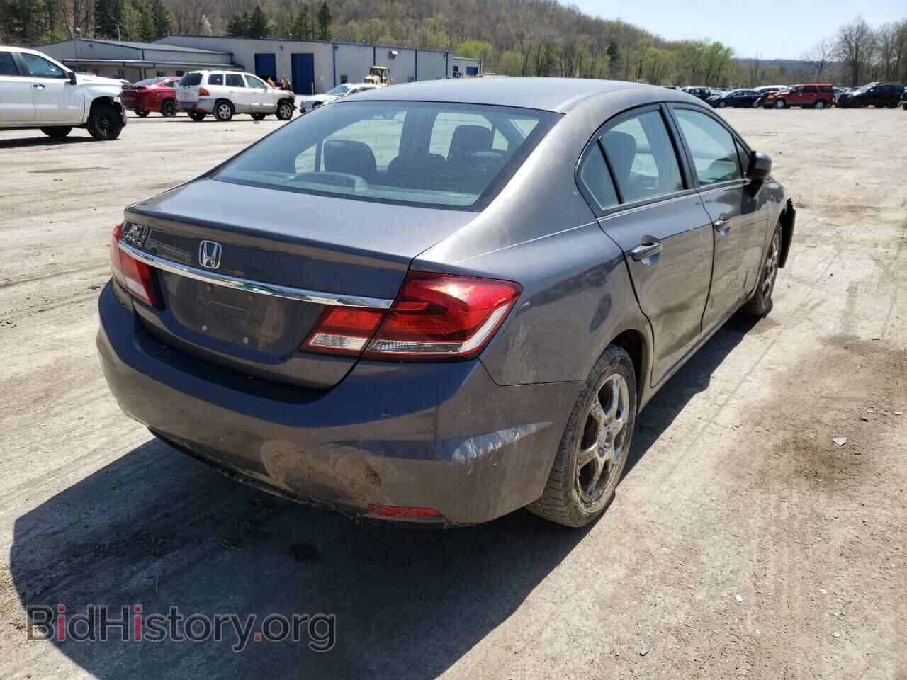 2014 HONDA CIVIC - VIN: 2HGFB2F5XEH504210 - Фото 4