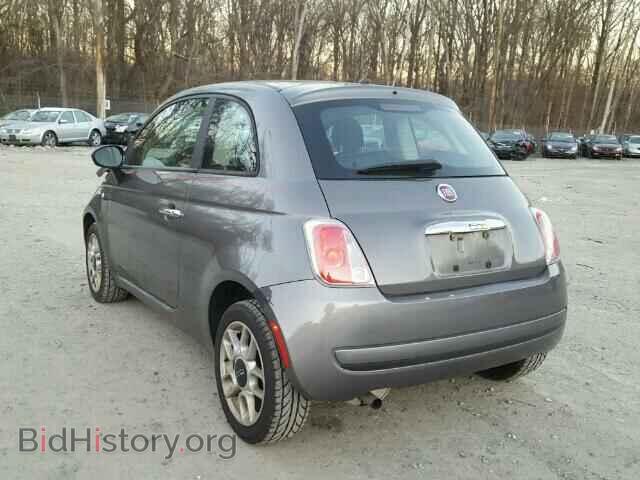 2012 FIAT 500 - VIN: 3C3CFFAR3CT124500 - Фото 3