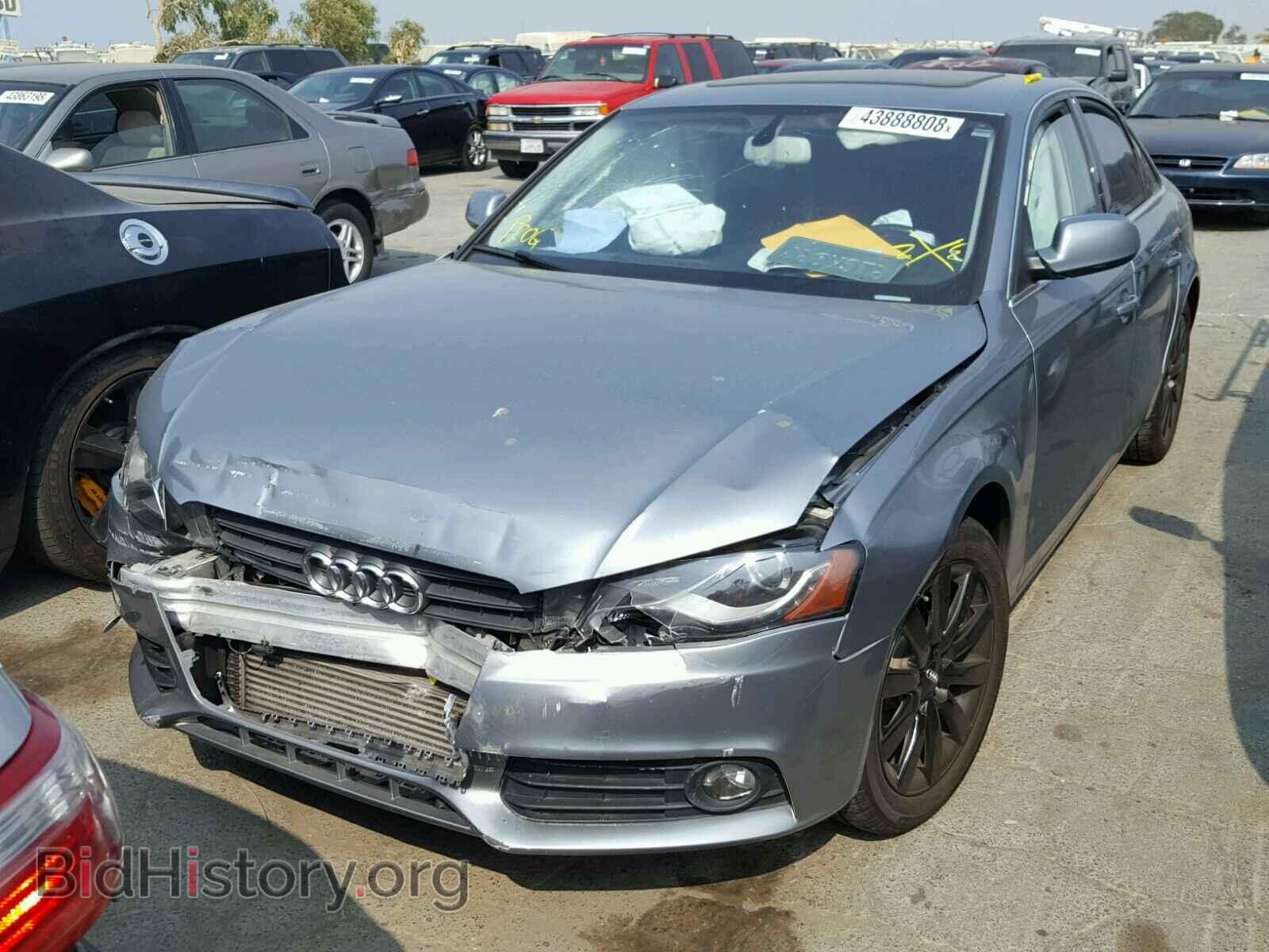 2011 AUDI A4 - VIN: WAUFFAFL8BN054357 - Фото 2