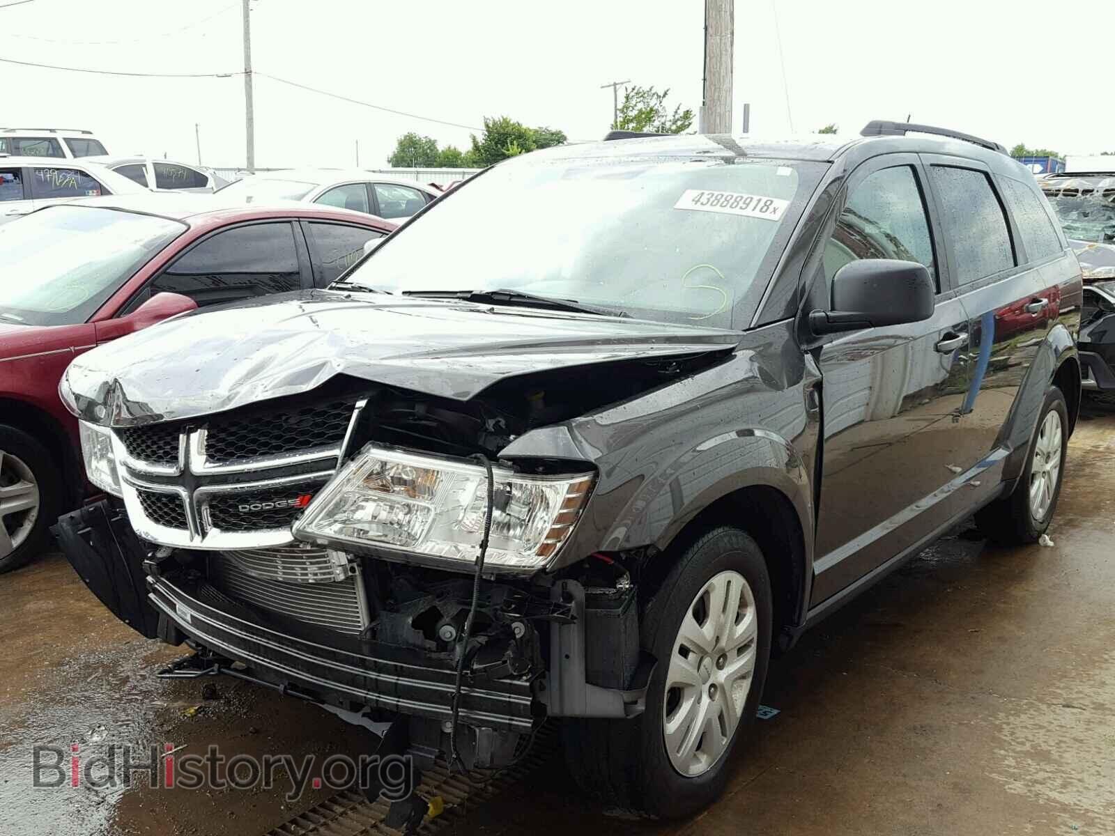 2017 DODGE JOURNEY SE - VIN: 3C4PDCAB9HT584143 - Фото 2