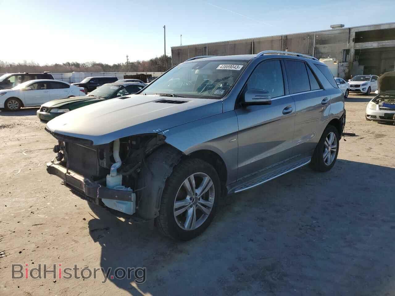 Photo 4JGDA5HB1CA074829 - MERCEDES-BENZ M-CLASS 2012