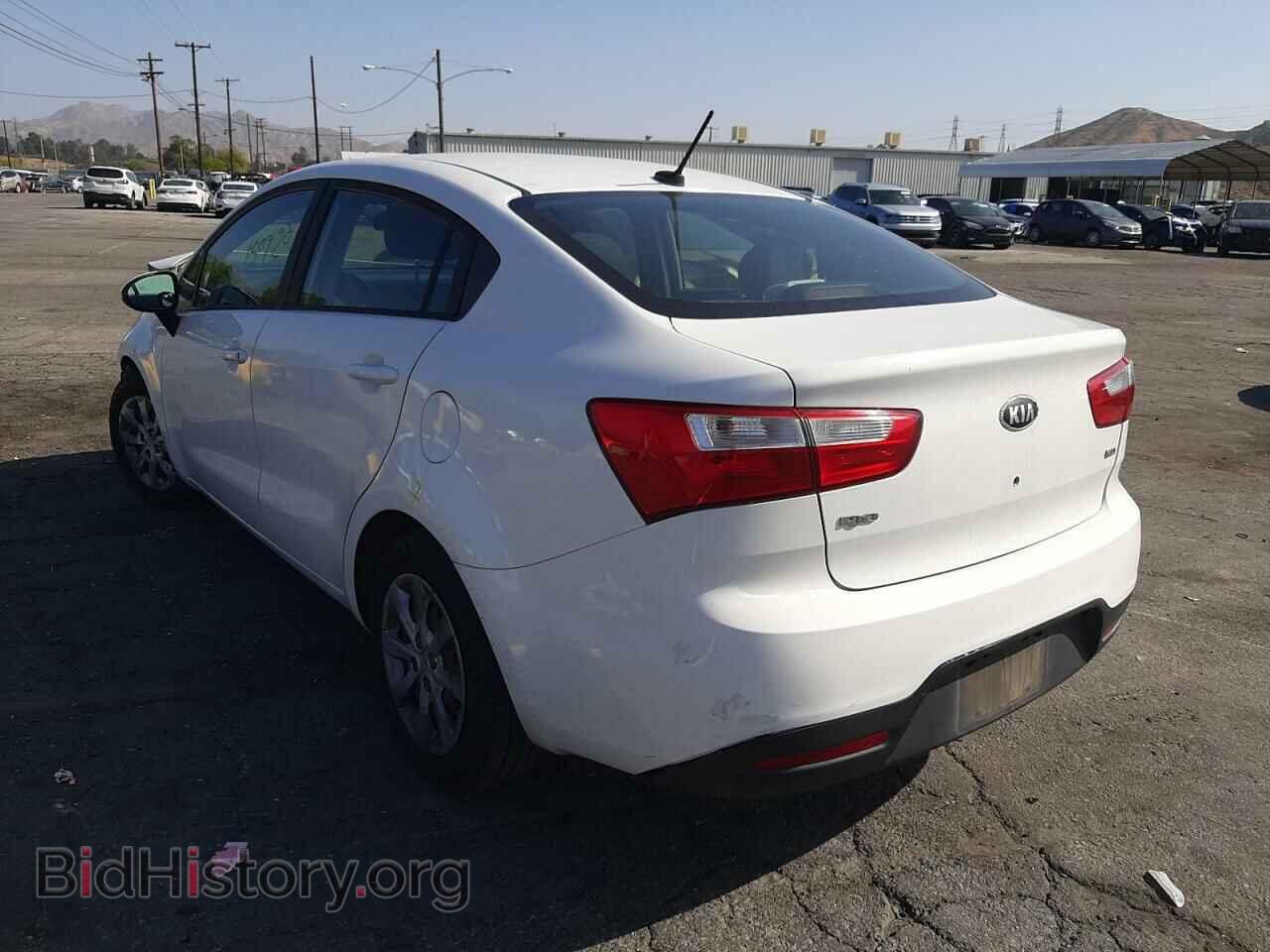 2013 KIA RIO - VIN: KNADM4A33D6256400 - Фото 3