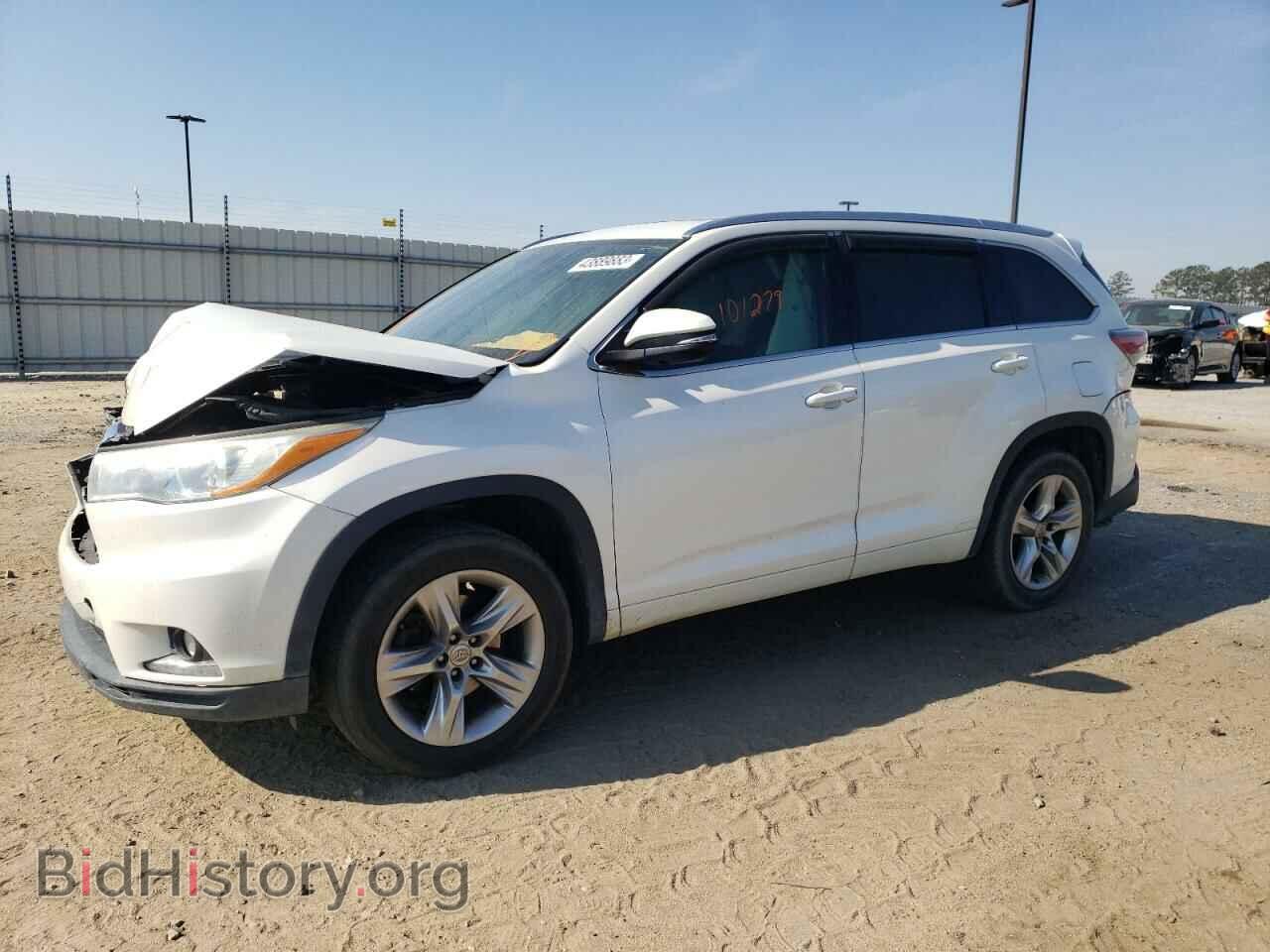 Фотография 5TDYKRFH8ES017616 - TOYOTA HIGHLANDER 2014