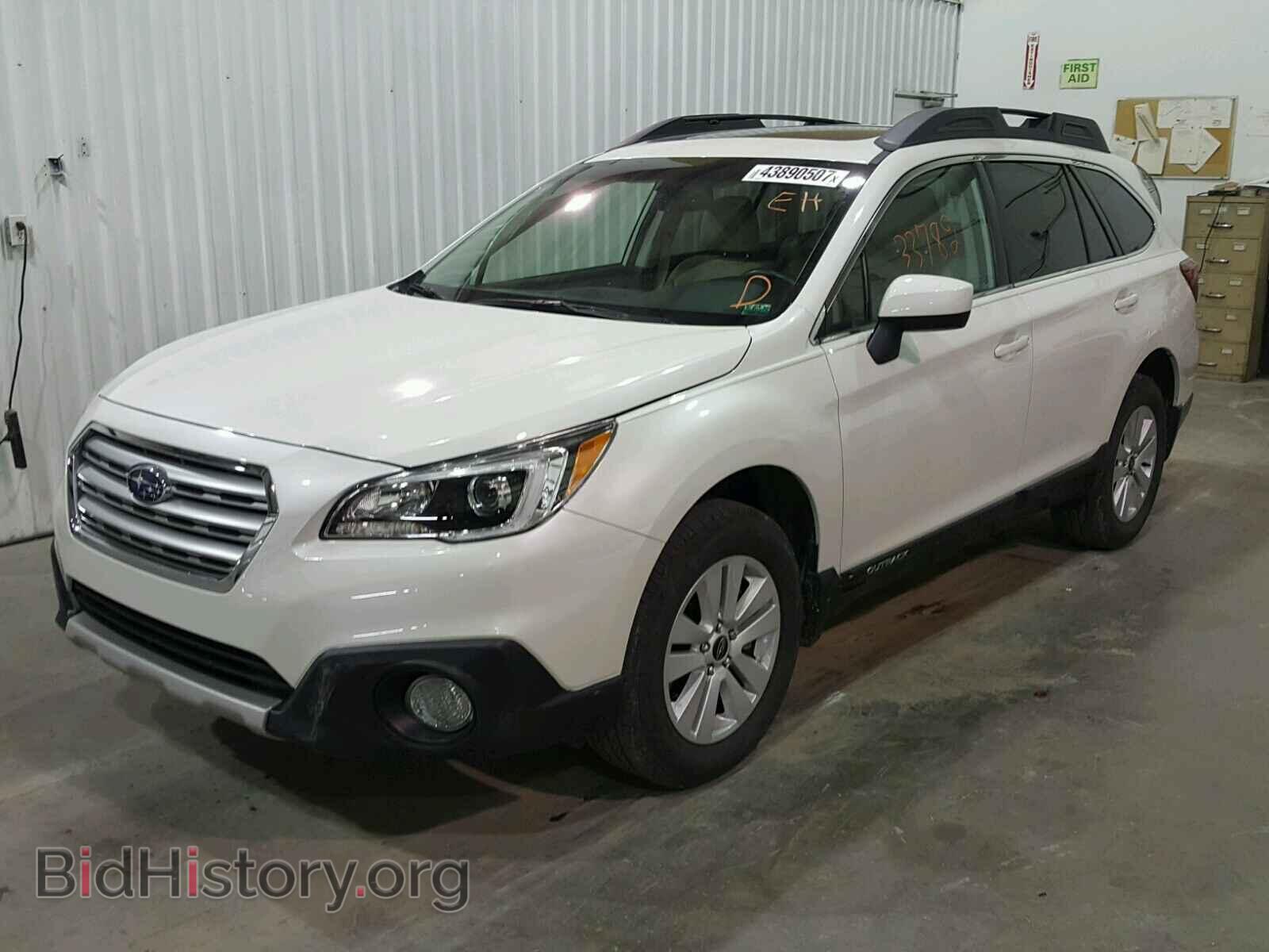 2015 SUBARU OUTBACK - VIN: 4S4BSBDC2F3334200 - Фото 2