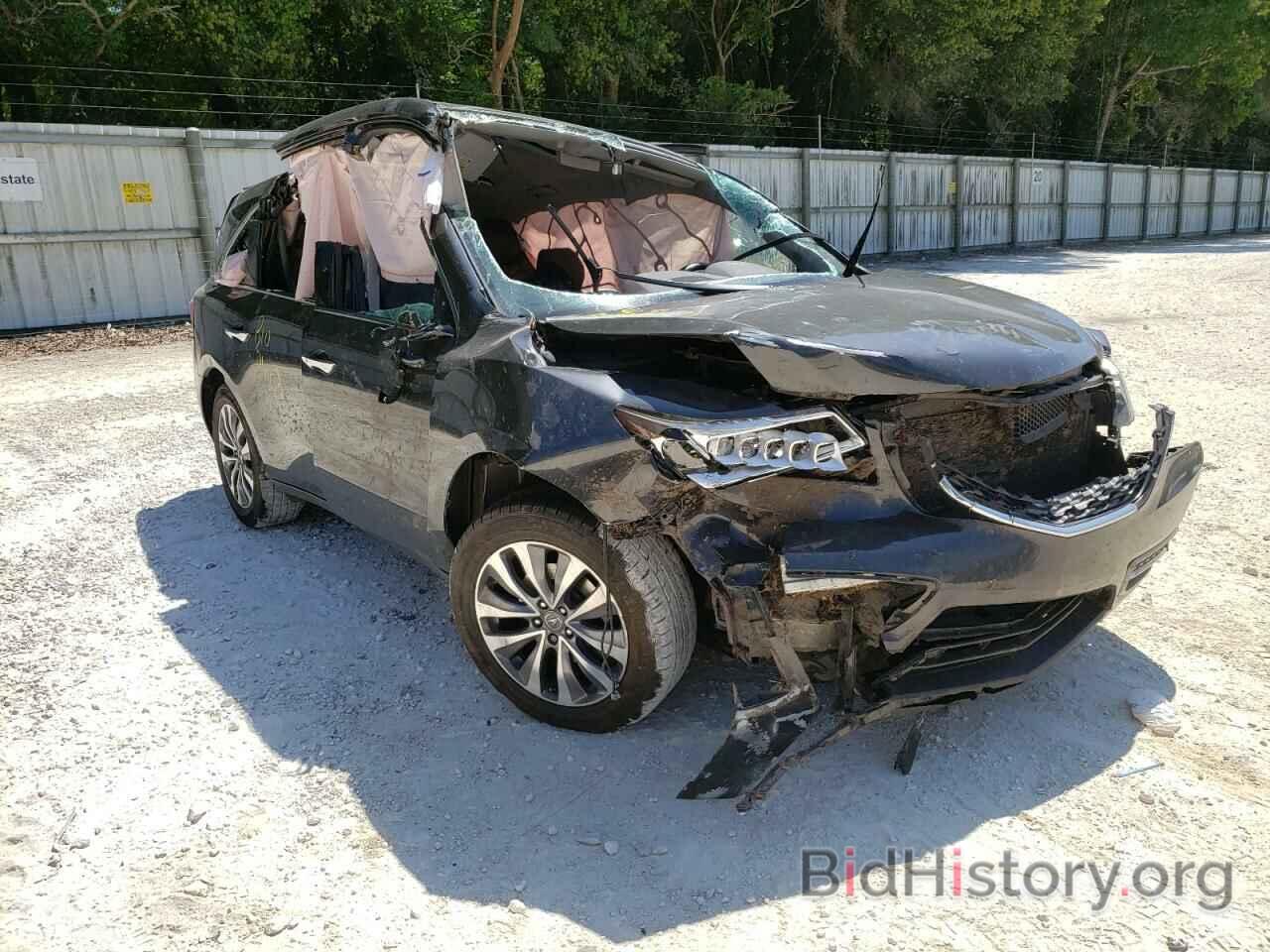 Photo 5FRYD3H41EB018823 - ACURA MDX 2014