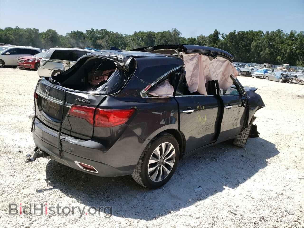 2014 ACURA MDX - VIN: 5FRYD3H41EB018823 - Фото 4