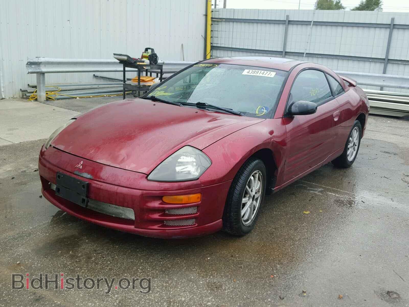 2001 MITSUBISHI ECLIPSE - VIN: 4A3AC44G31E014860 - Photo 2