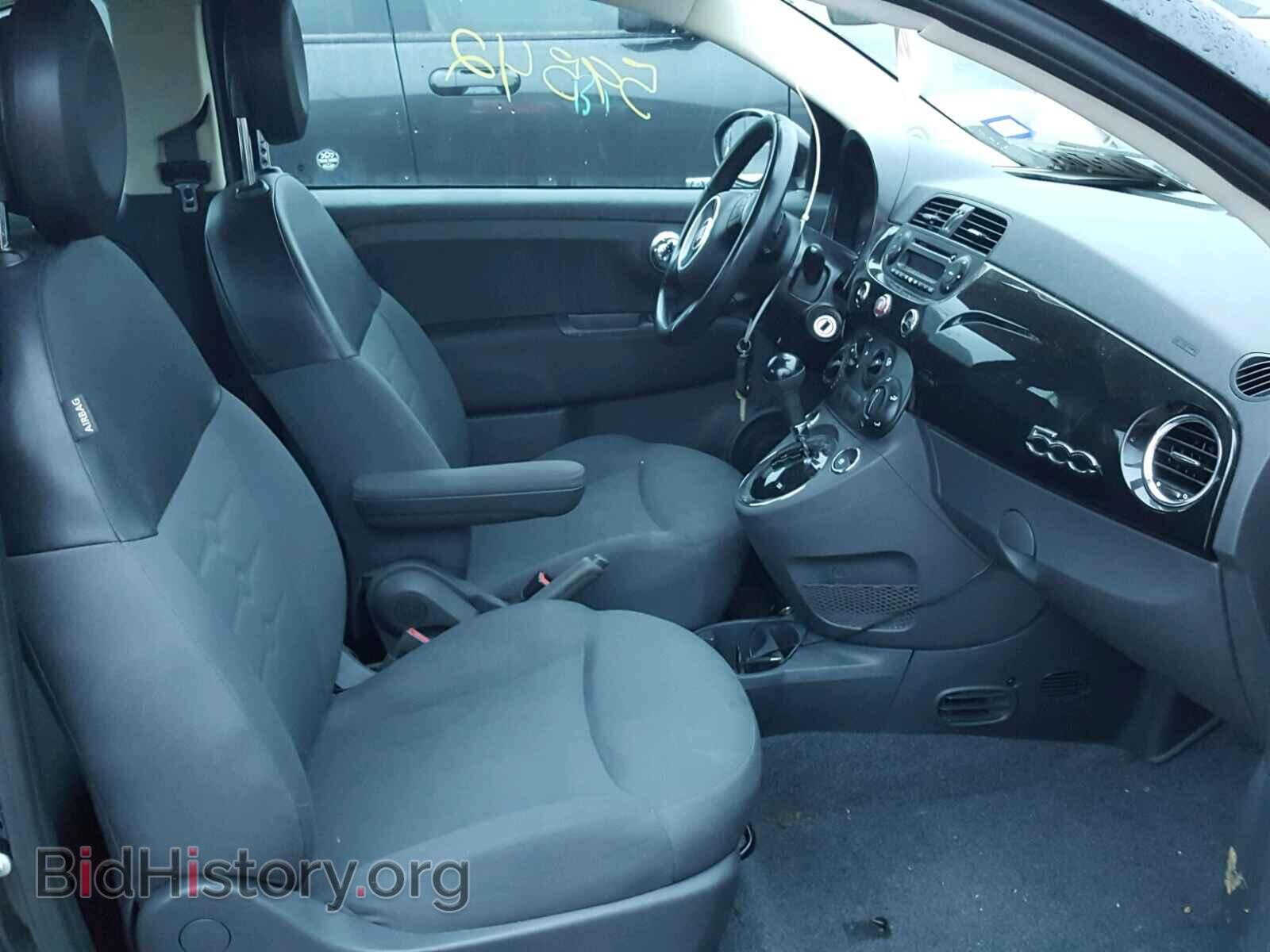 2013 FIAT 500 - VIN: 3C3CFFAR8DT672526 - Фото 5