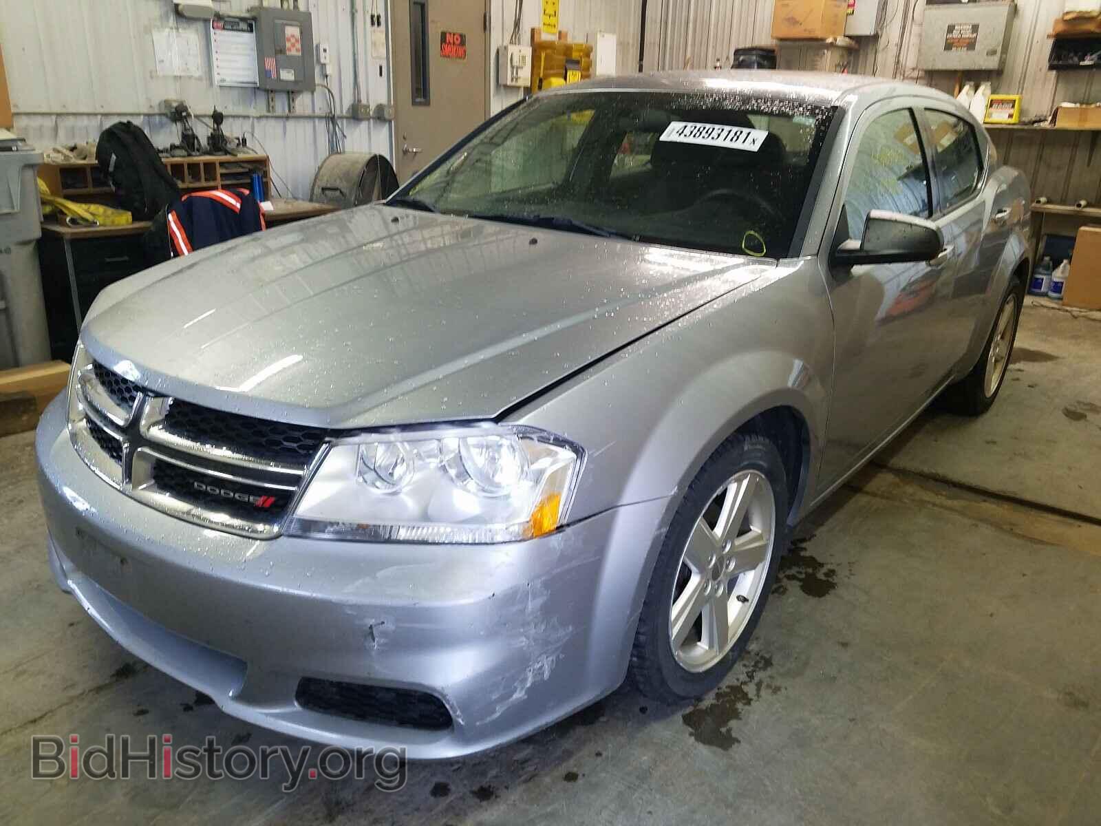 2013 DODGE AVENGER - VIN: 1C3CDZABXDN536750 - Фото 2