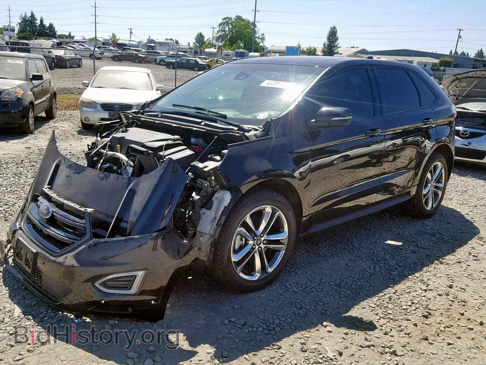 2016 FORD EDGE - VIN: 2FMPK4AP4GBB04944 - Фото 2