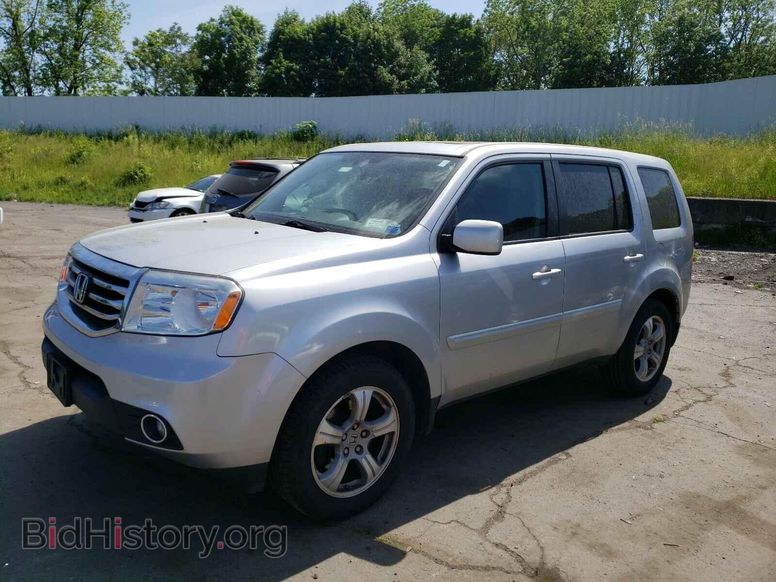 2014 HONDA PILOT - VIN: 5FNYF4H51EB024101 - Фото 2