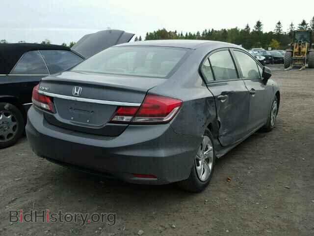 2013 HONDA CIVIC - VIN: 2HGFB2F45DH107073 - Фото 4