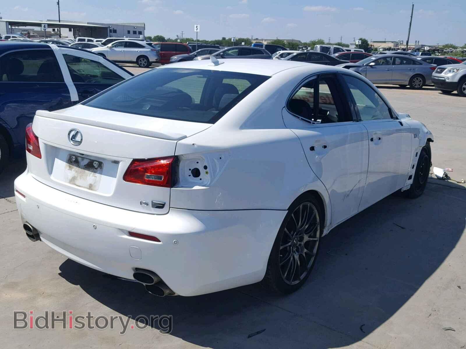 2012 LEXUS IS F - VIN: JTHBP5C2XC5009924 - Фото 4