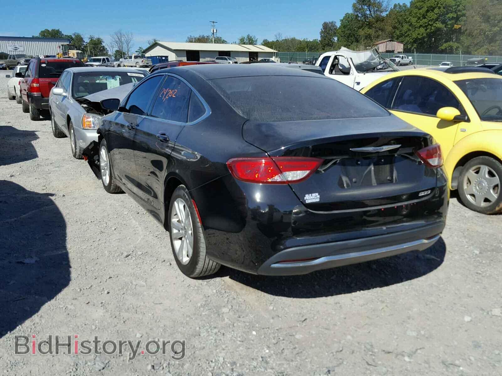 2016 CHRYSLER 200 - VIN: 1C3CCCAB9GN166539 - Фото 3