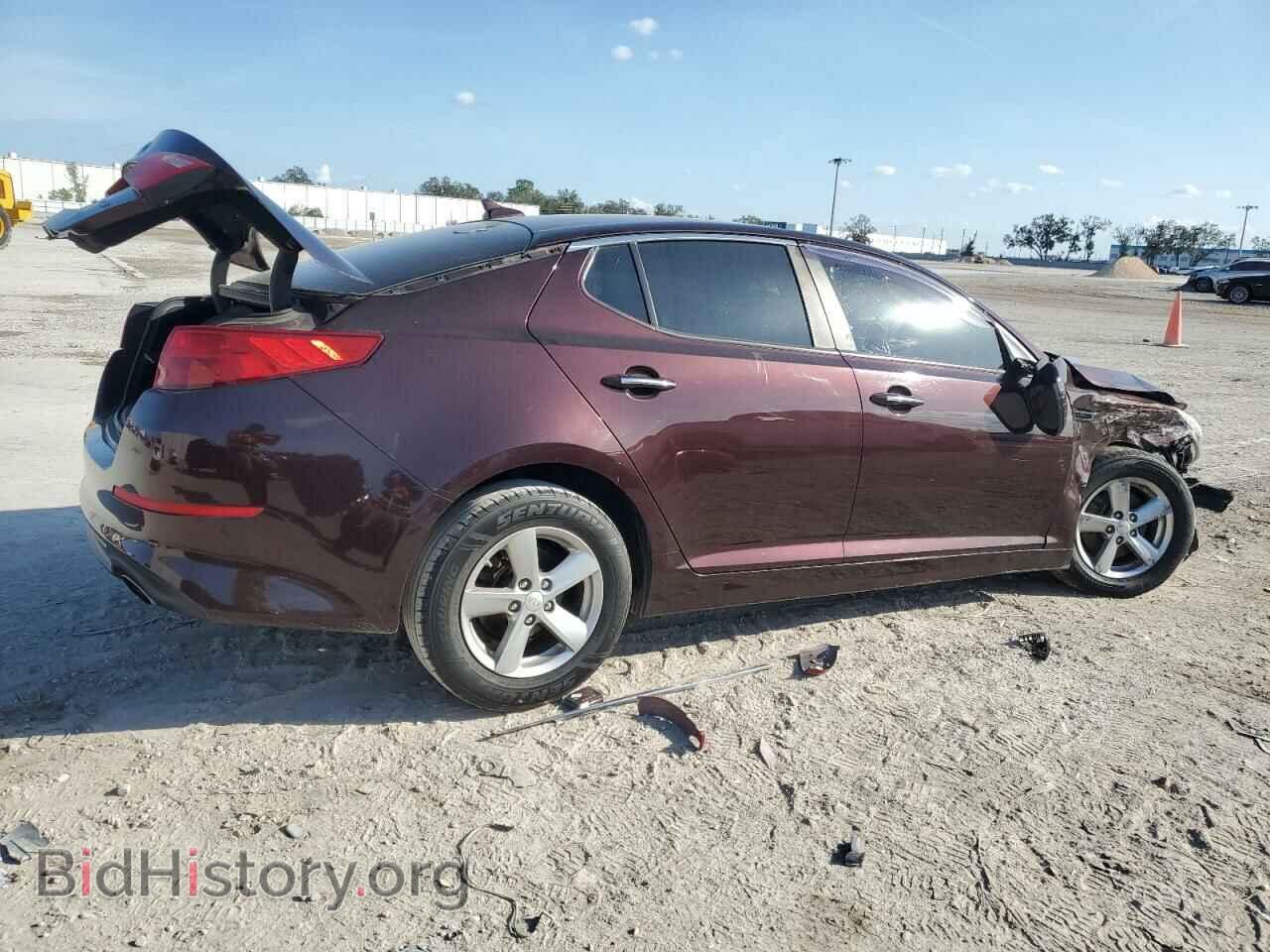 2015 KIA OPTIMA - VIN: 5XXGM4A70FG384133 - Фото 3
