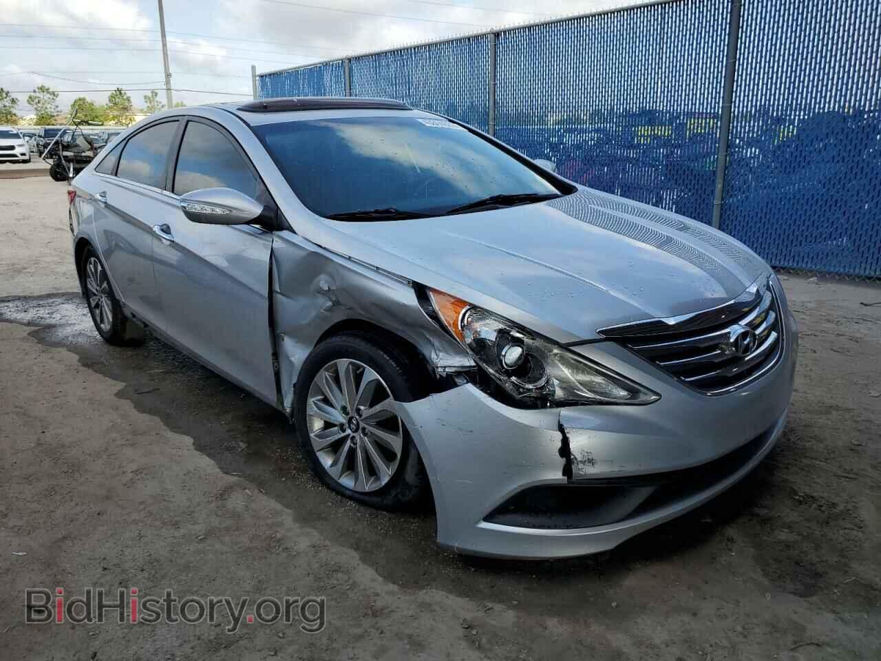 2014 HYUNDAI SONATA - VIN: 5NPEC4AB1EH870435 - Фото 4