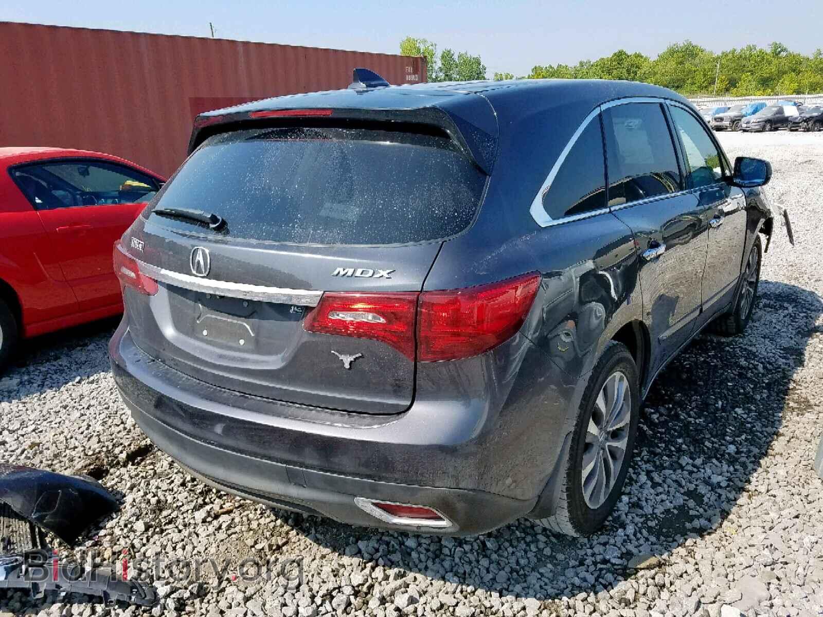 2014 ACURA MDX - VIN: 5FRYD3H40EB016951 - Фото 4