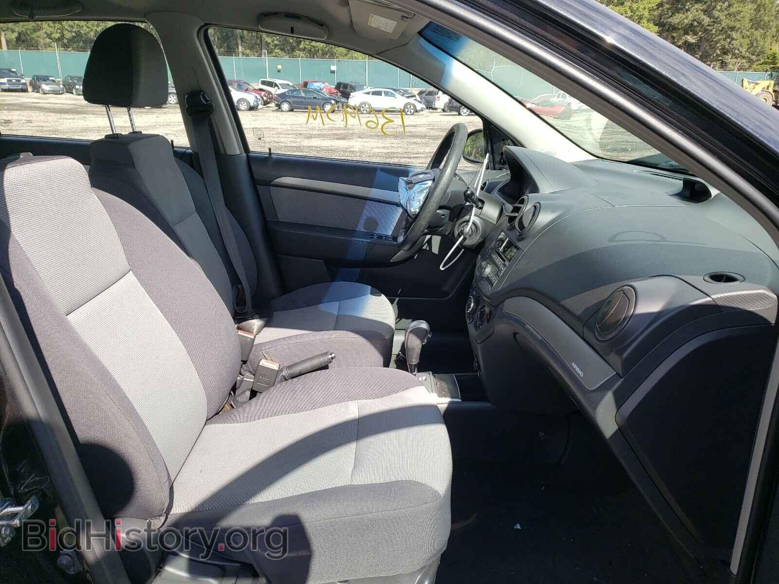 2009 CHEVROLET AVEO - VIN: KL1TD66E99B310194 - Фото 5