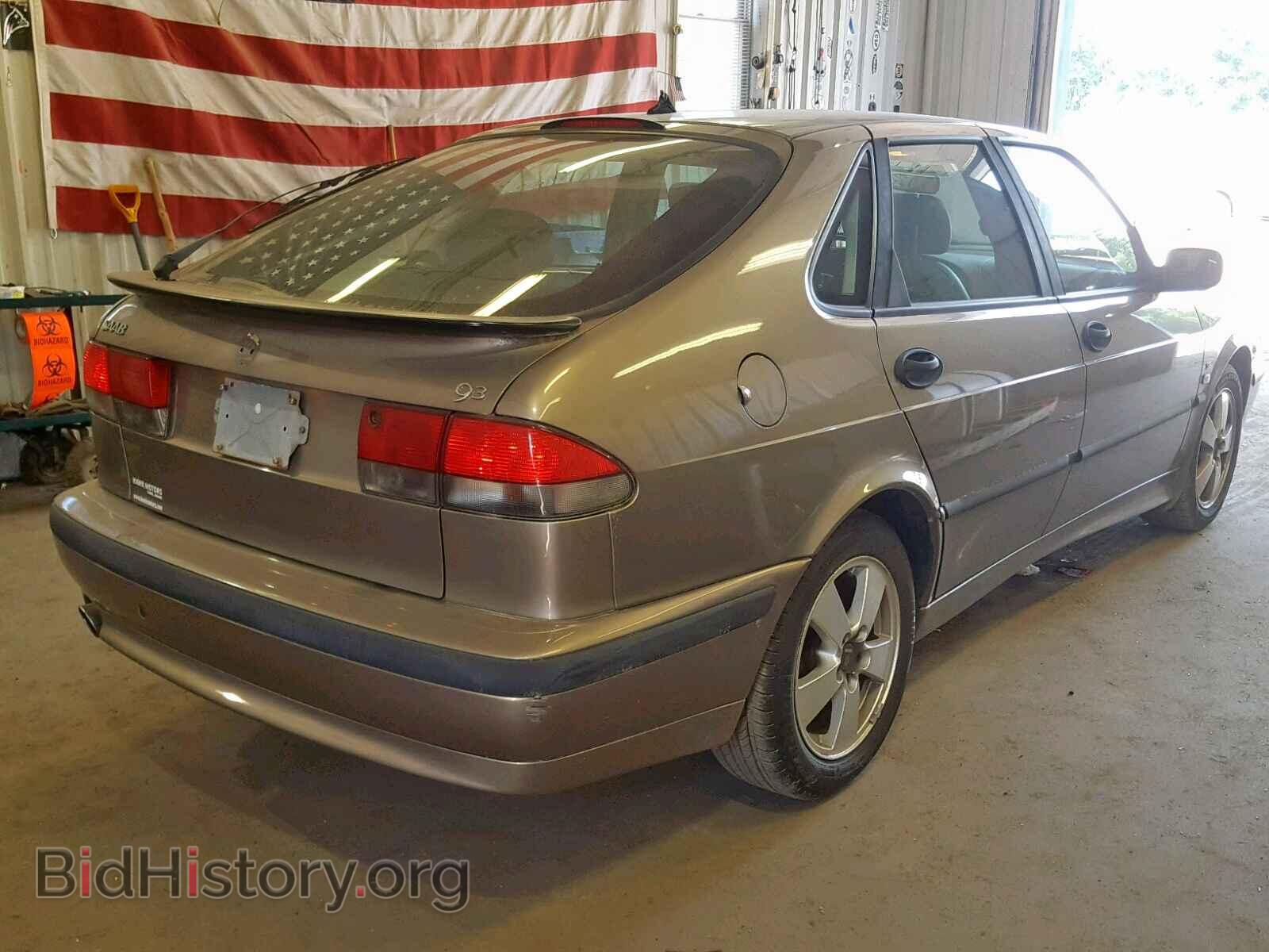 2002 SAAB 9 3 - VIN: YS3DF58K722002833 - Фото 4