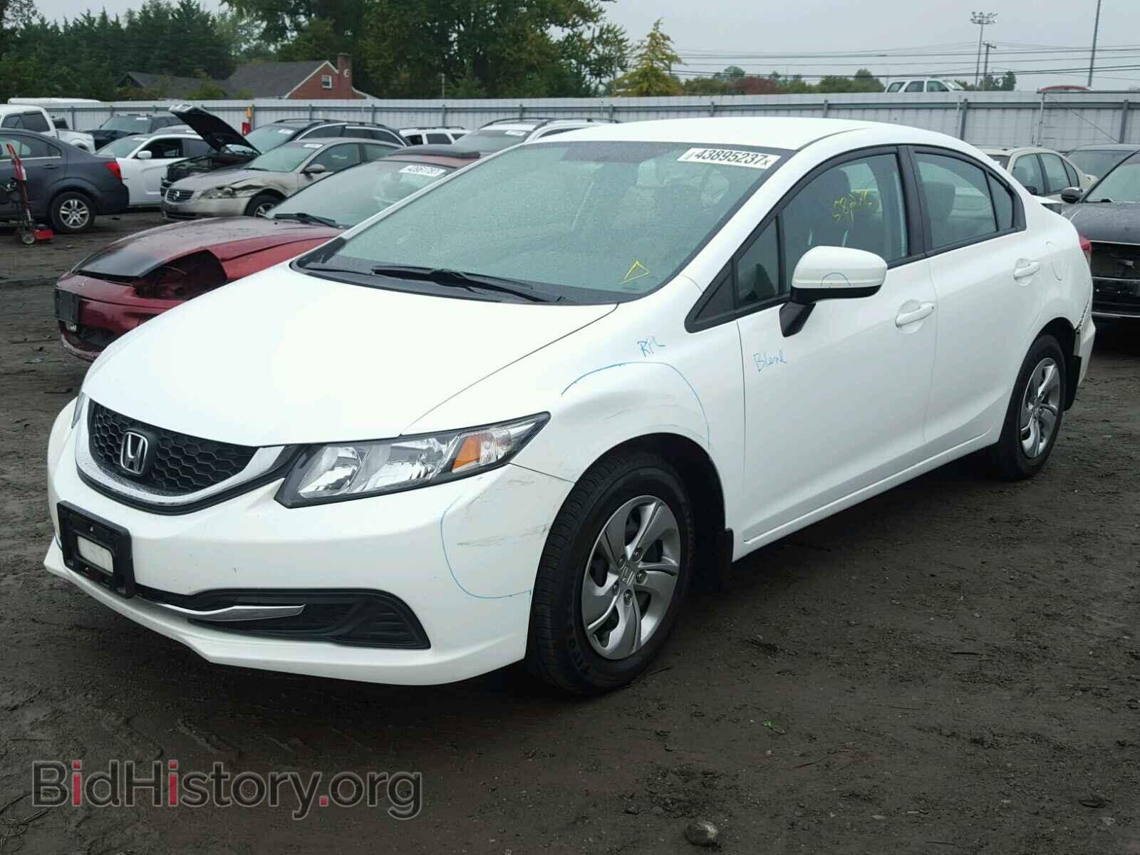 2014 HONDA CIVIC - VIN: 19XFB2F52EE034040 - Фото 2