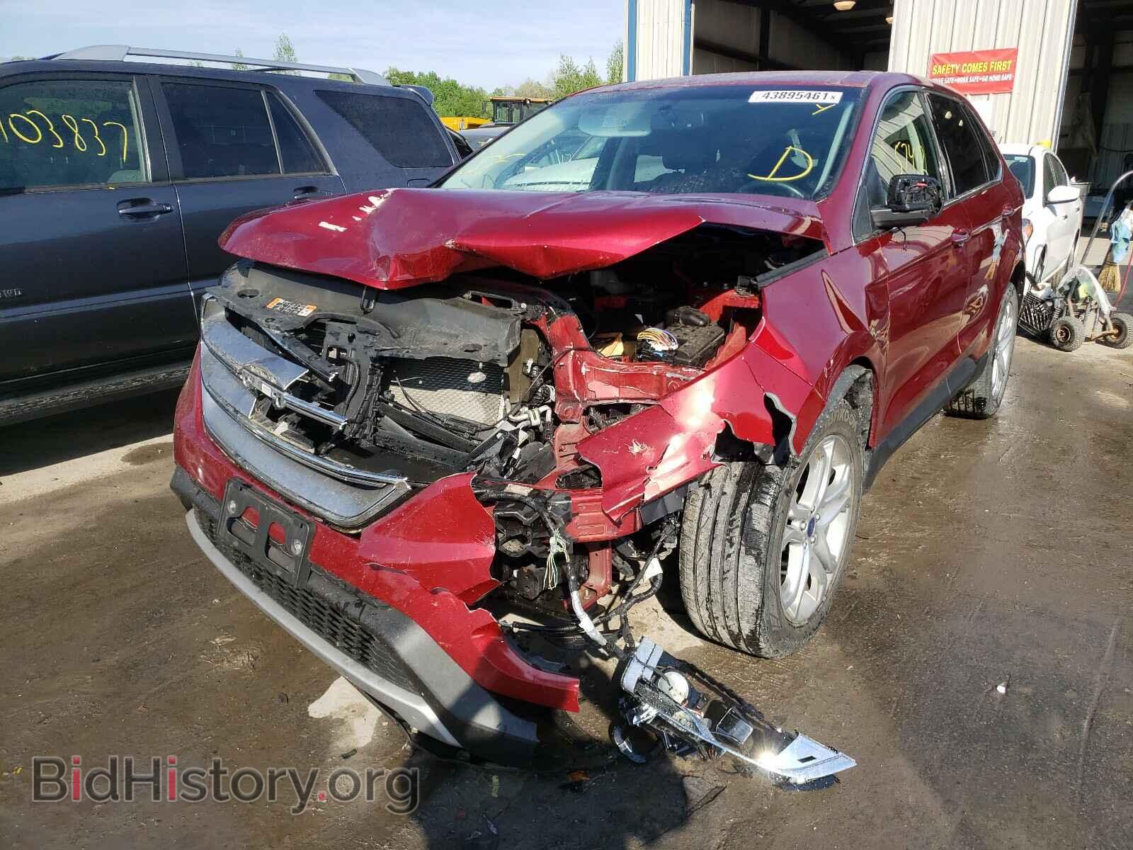 2017 FORD EDGE - VIN: 2FMPK4K93HBB31747 - Фото 2
