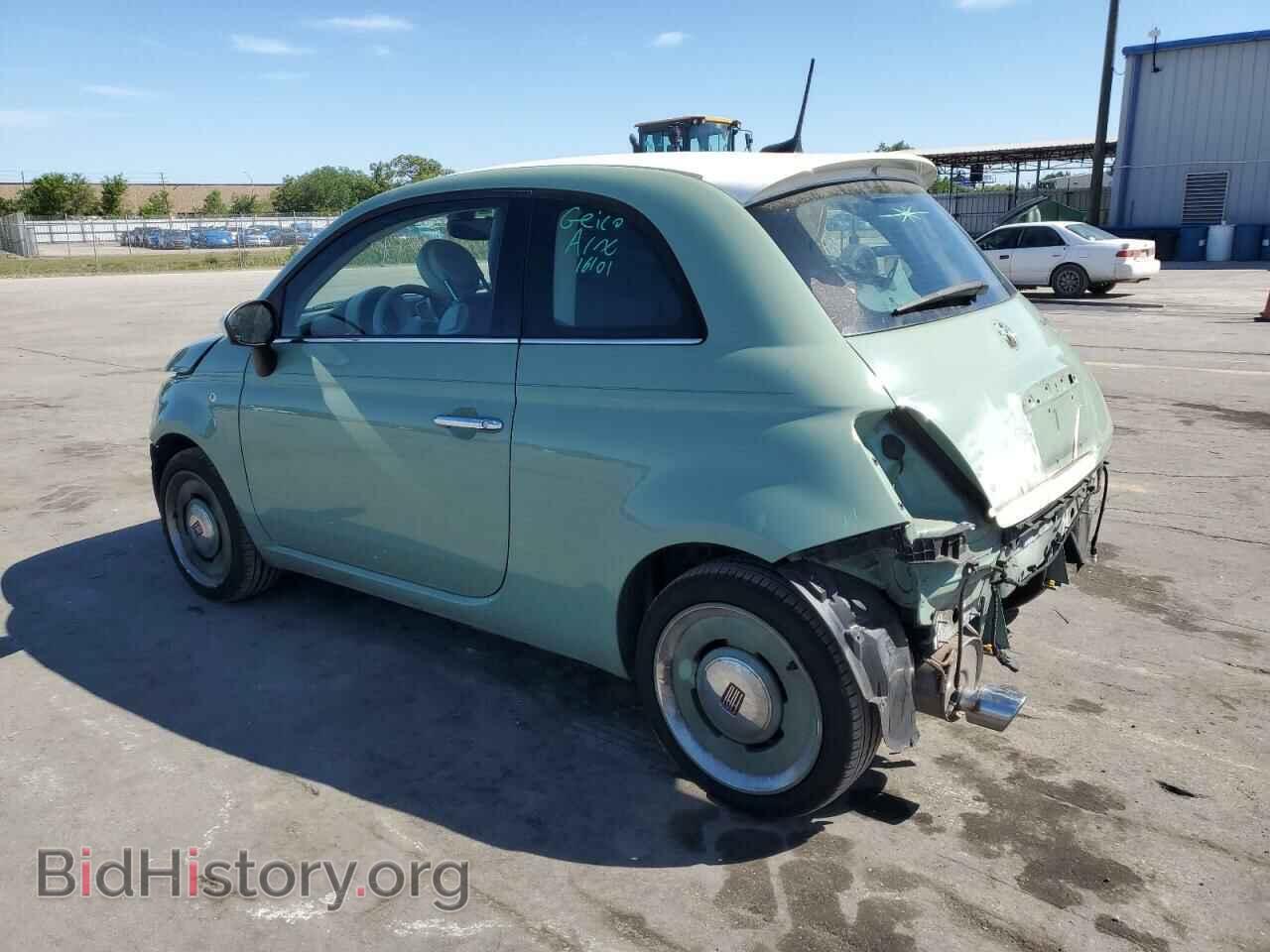 2018 FIAT 500 - VIN: 3C3CFFCH8JT528748 - Фото 2