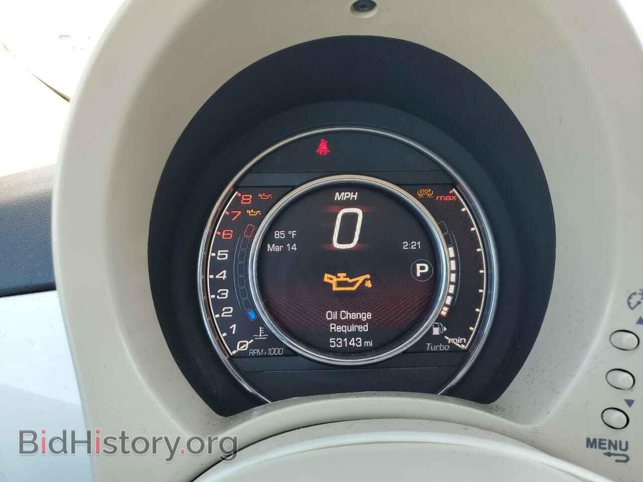 2018 FIAT 500 - VIN: 3C3CFFCH8JT528748 - Фото 9