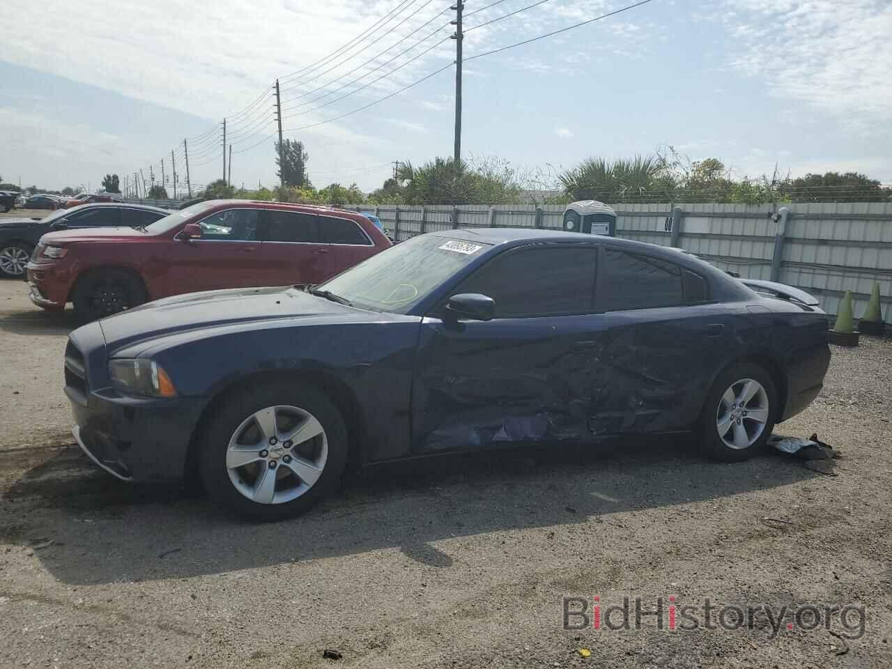 Photo 2C3CDXBG4DH563417 - DODGE CHARGER 2013