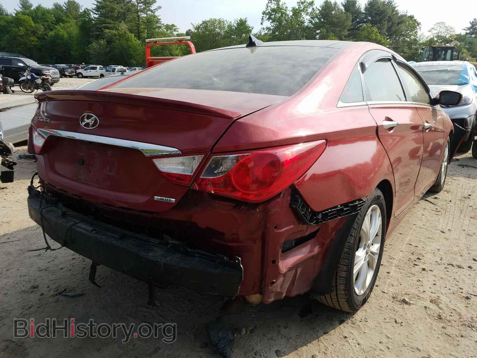 2013 HYUNDAI SONATA - VIN: 5NPEC4AC3DH738879 - Фото 4