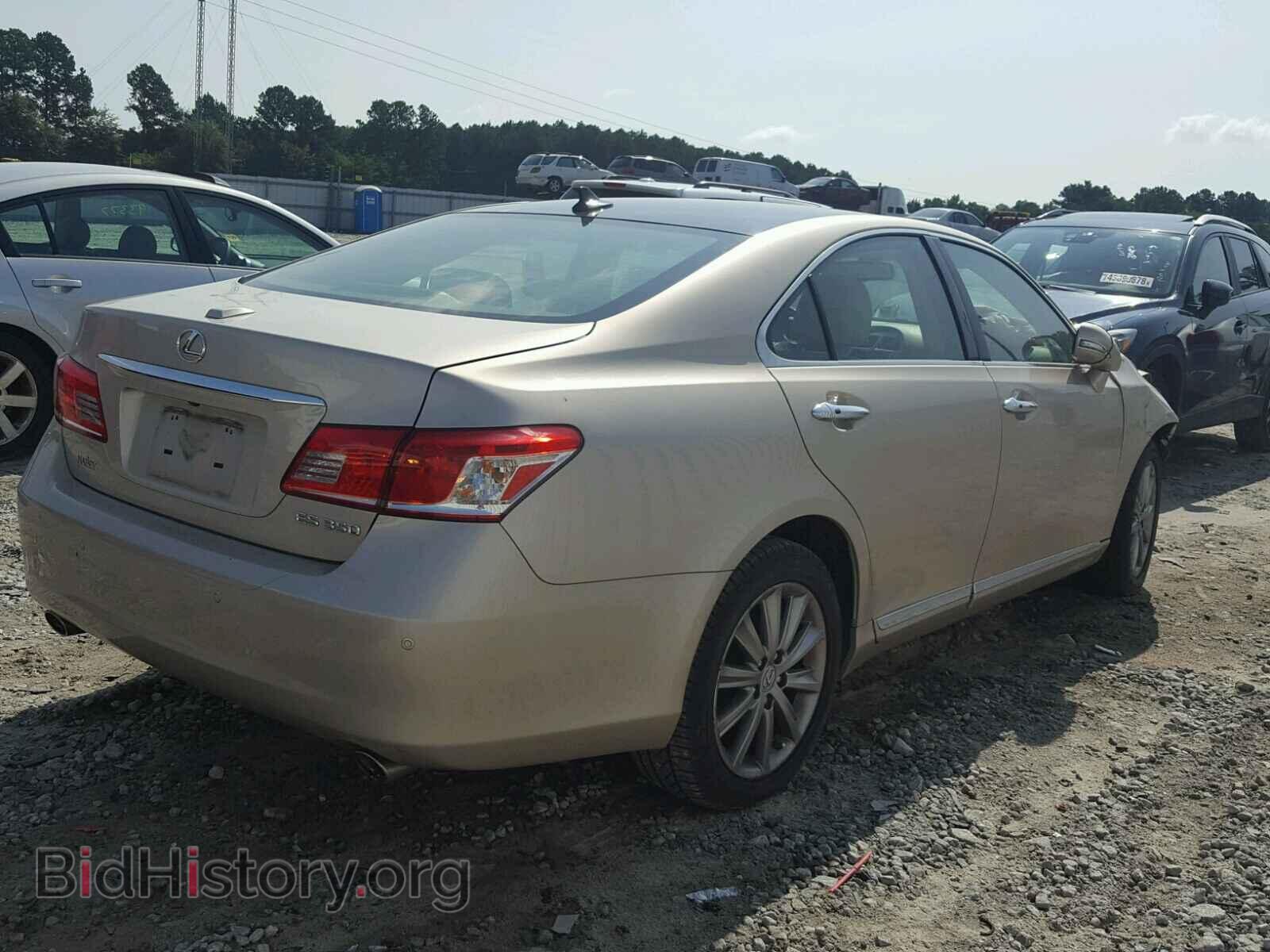 2012 LEXUS ES350 - VIN: JTHBK1EG6C2474427 - Фото 4