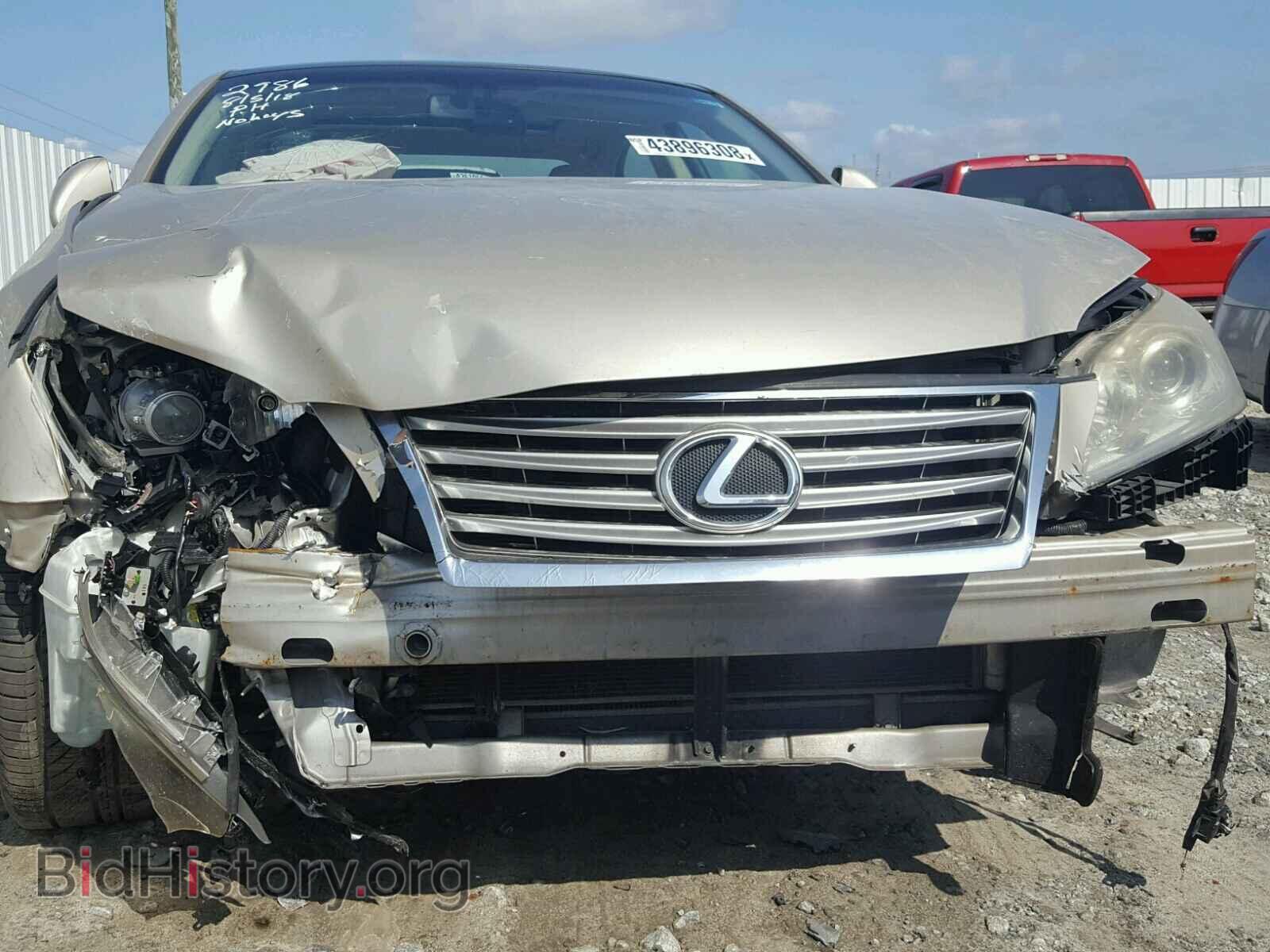 2012 LEXUS ES350 - VIN: JTHBK1EG6C2474427 - Фото 9