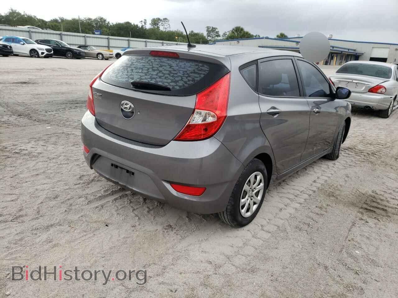 2014 HYUNDAI ACCENT - VIN: KMHCT5AEXEU161124 - Фото 4