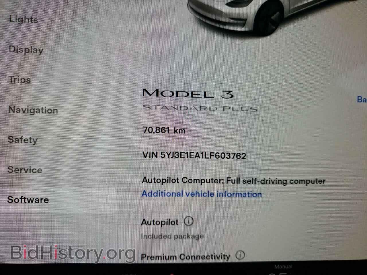 2020 TESLA MODEL 3 - VIN: 5YJ3E1EA1LF603762 - Фото 8