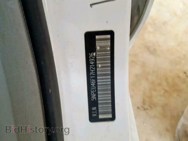 2007 HYUNDAI SONATA - VIN: 5NPEU46F17H214926 - Фото 10