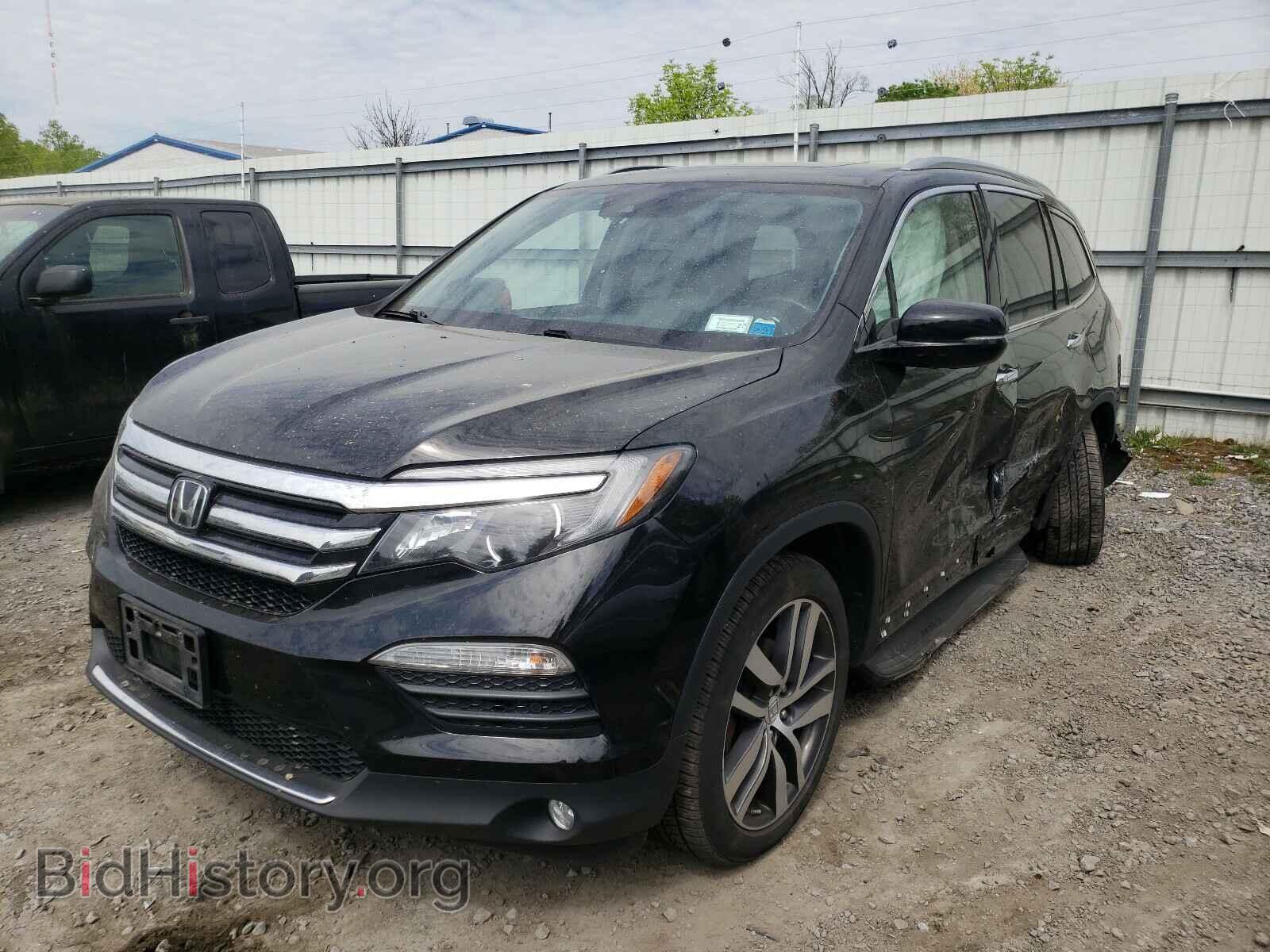 2016 HONDA PILOT - VIN: 5FNYF6H92GB124385 - Фото 2