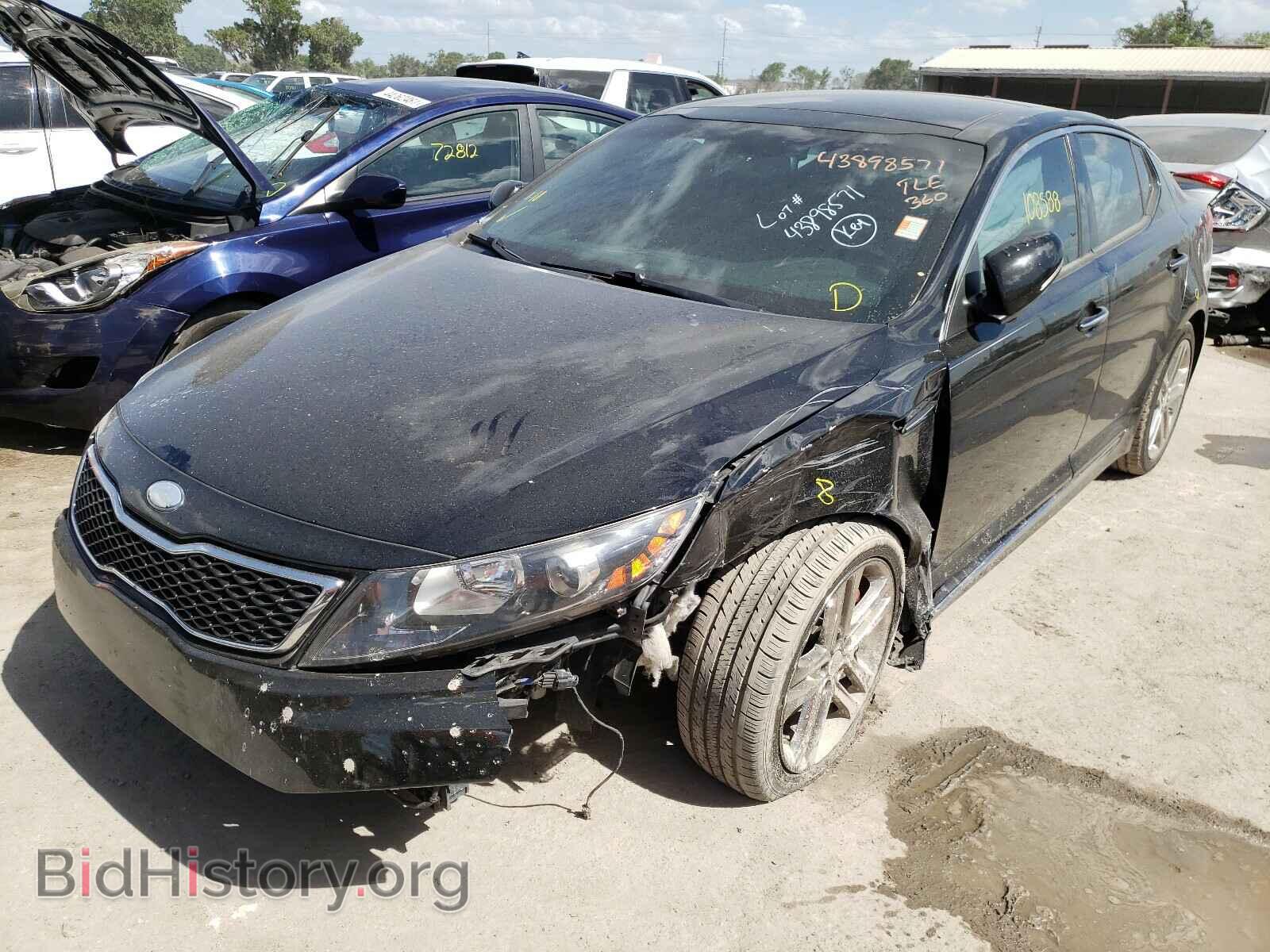2013 KIA OPTIMA - VIN: 5XXGR4A64DG214315 - Фото 2