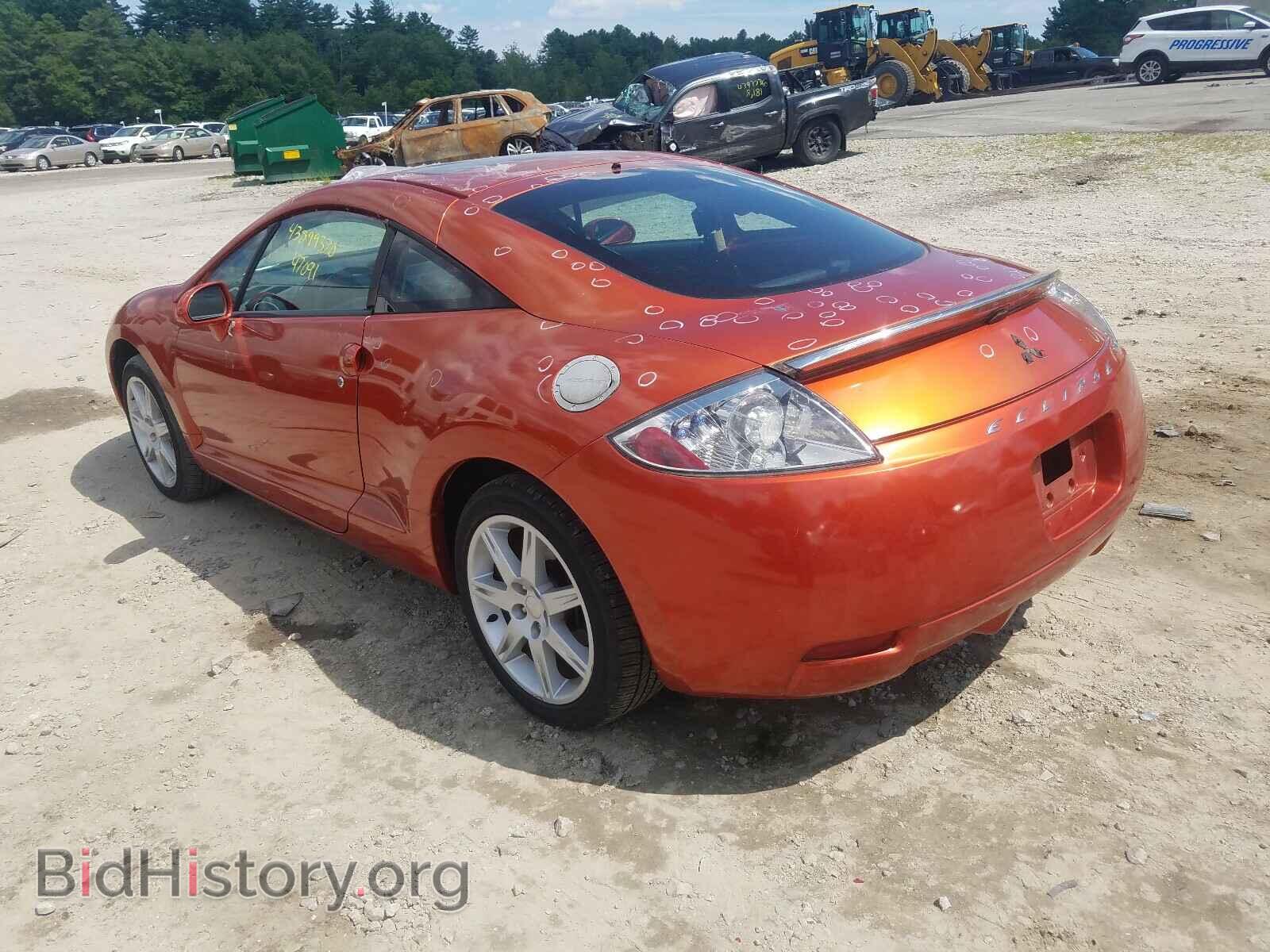 2006 MITSUBISHI ECLIPSE - VIN: 4A3AK34T76E013793 - Фото 3